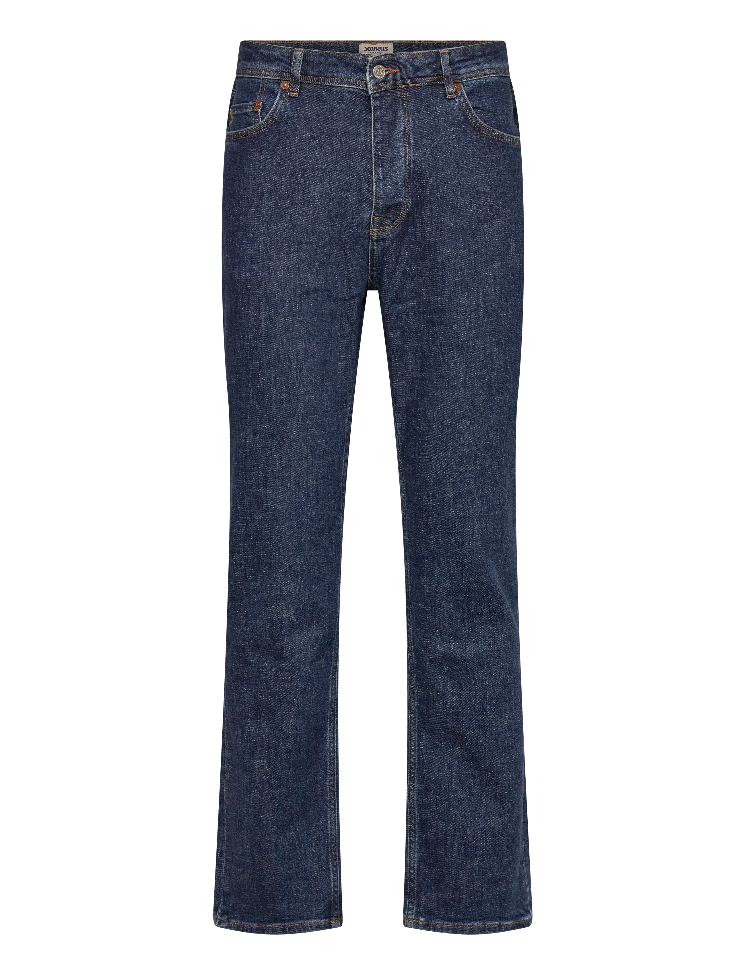 Morris Jermyn Stretch Jeans - Morris Stockholm - RINSE WASH / blue