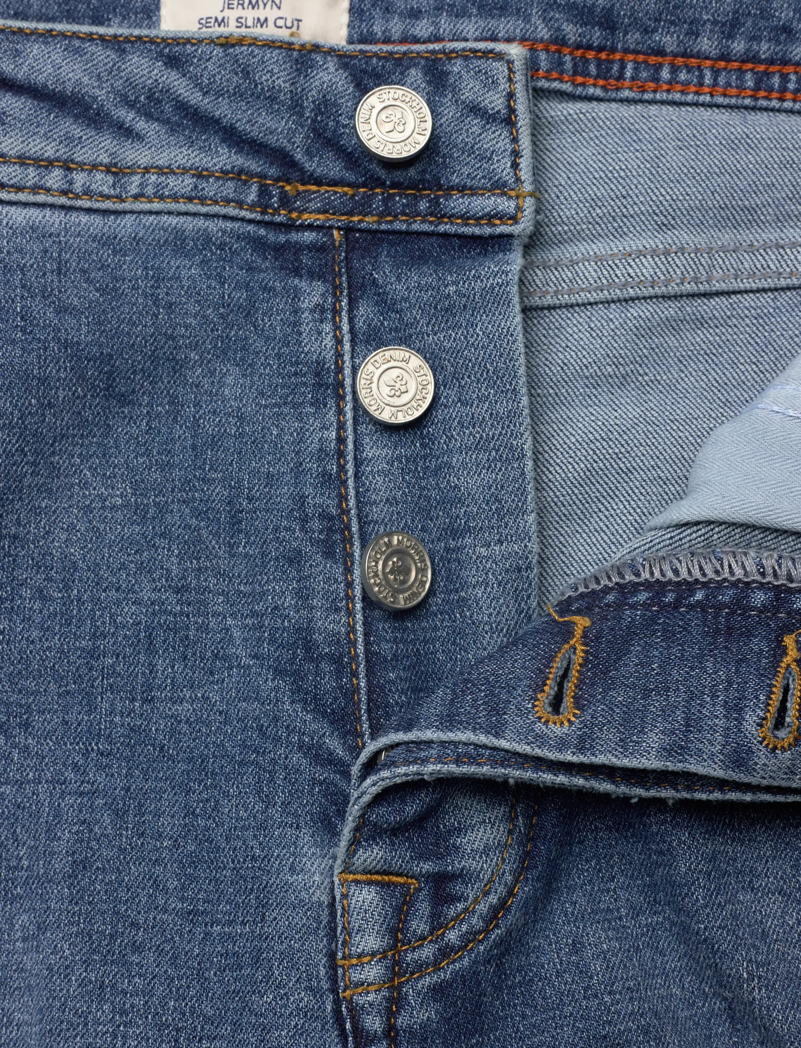 Morris - Jermyn Stretch Jeans - five year wash - 3