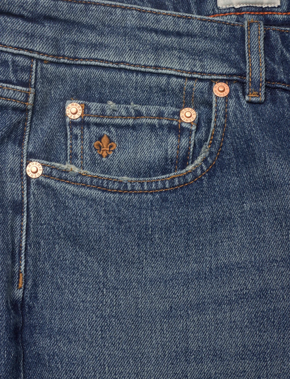 Morris - Jermyn Stretch Jeans - kitsad teksad - one year wash - 2
