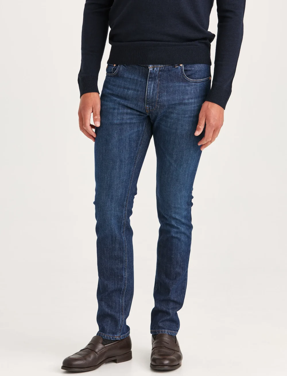 Morris - Steve Stretch - slim jeans - one year wash - 2