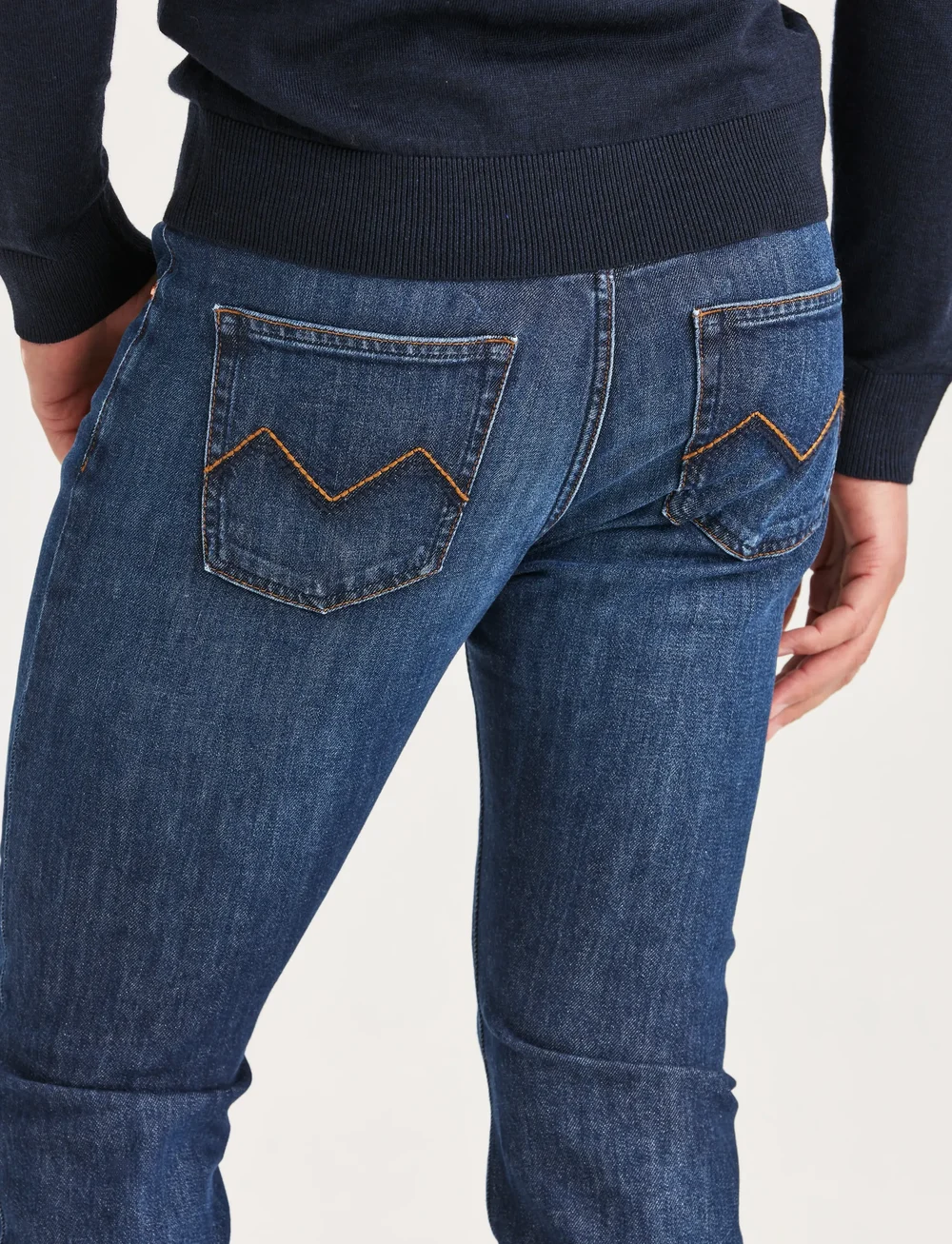 Morris - Steve Stretch - slim jeans - one year wash - 5