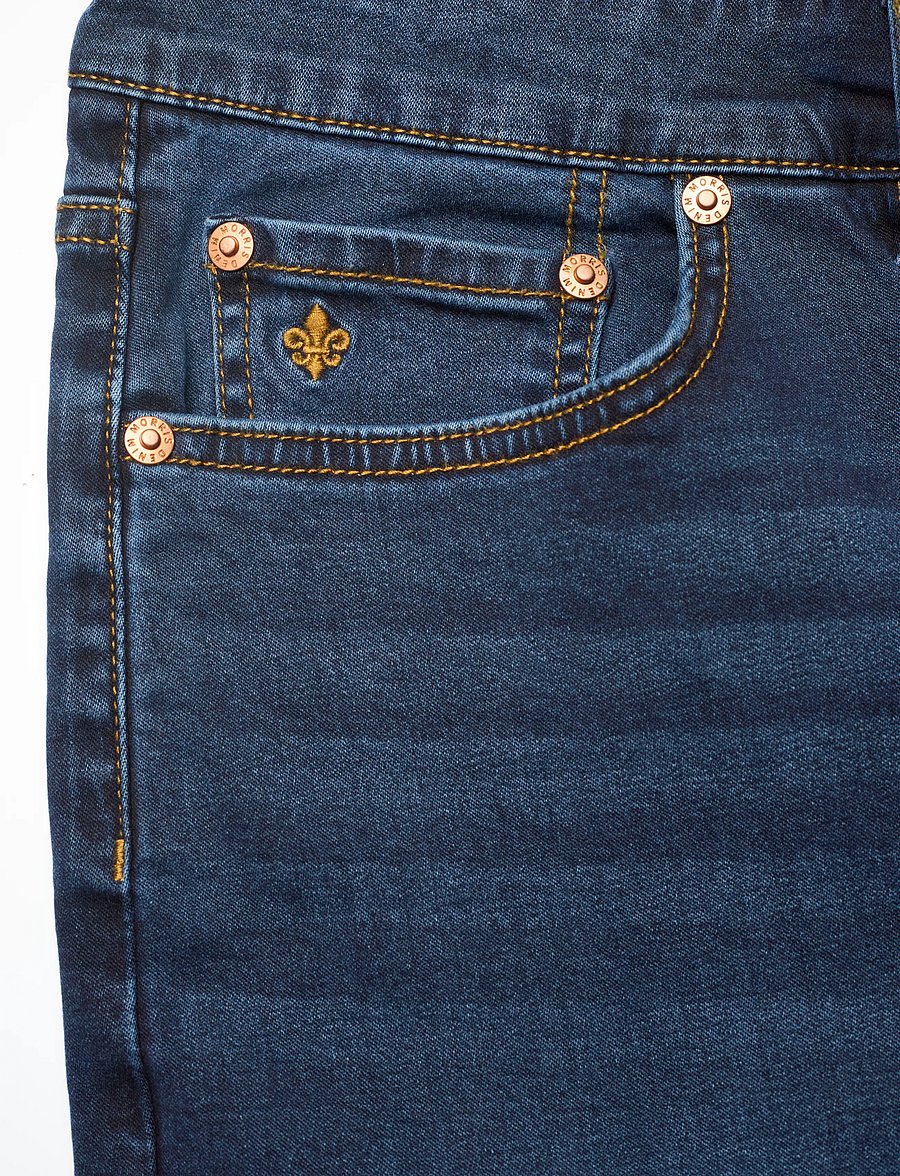 Morris - Steve Satin Jeans - regular jeans - one year wash - 2