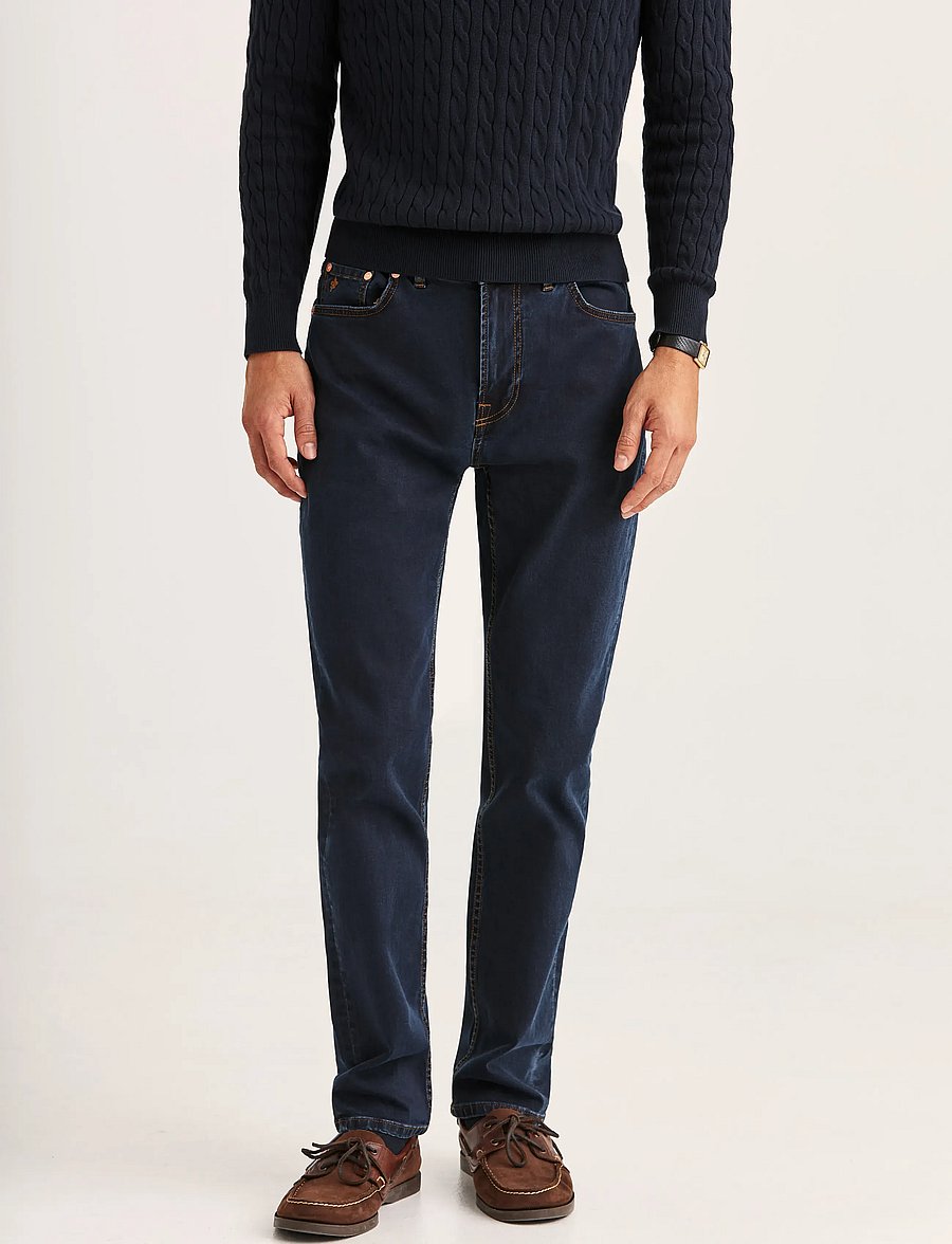 Morris - Steve Satin Jeans - klassikalised teksad - rinse wash - 0