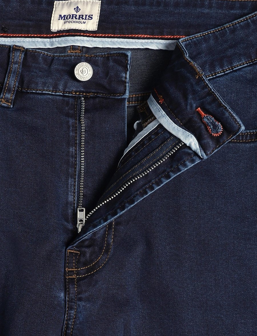 Morris - Steve Satin Jeans - regular jeans - rinse wash - 3