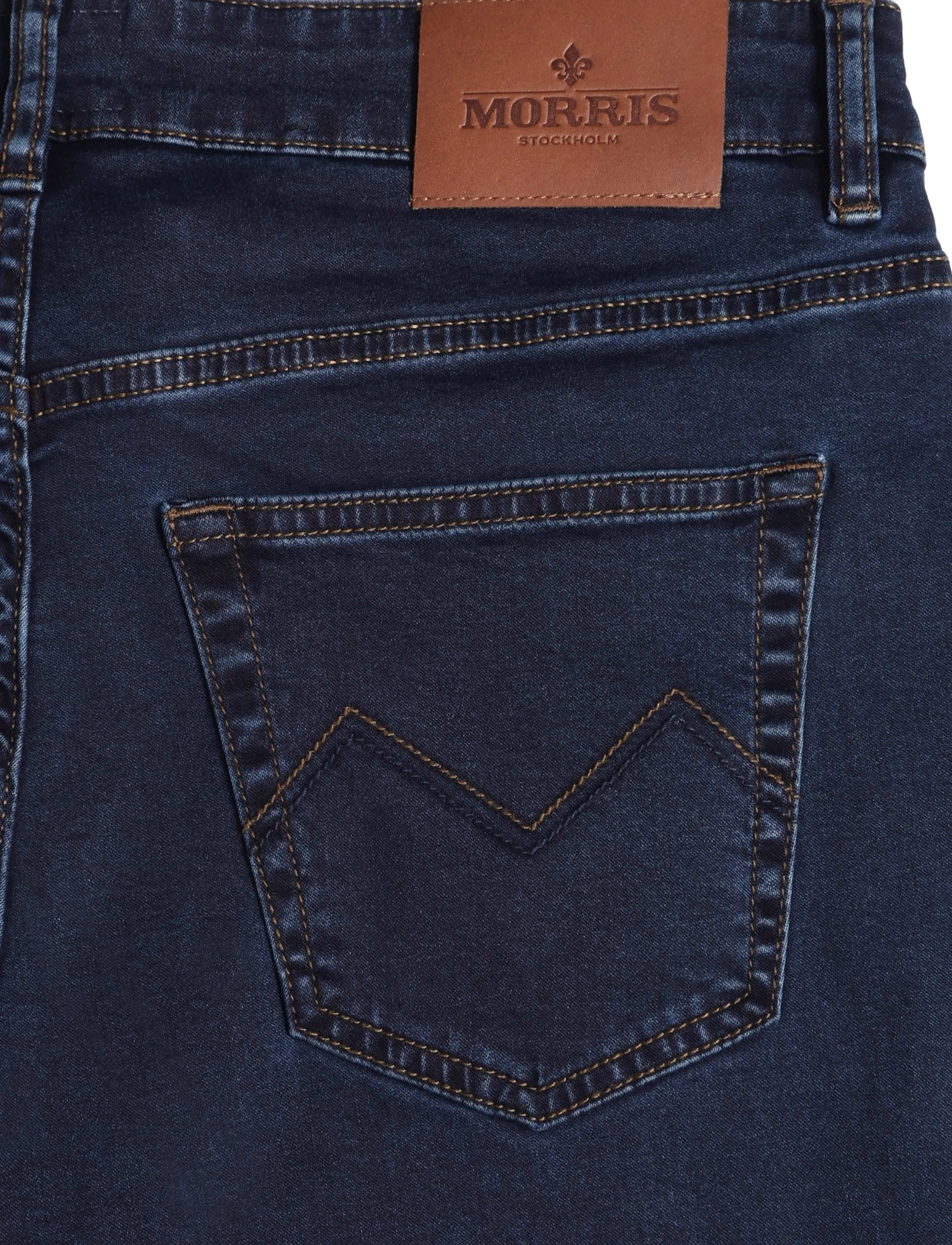 Morris - Steve Satin Jeans - regular jeans - rinse wash - 4