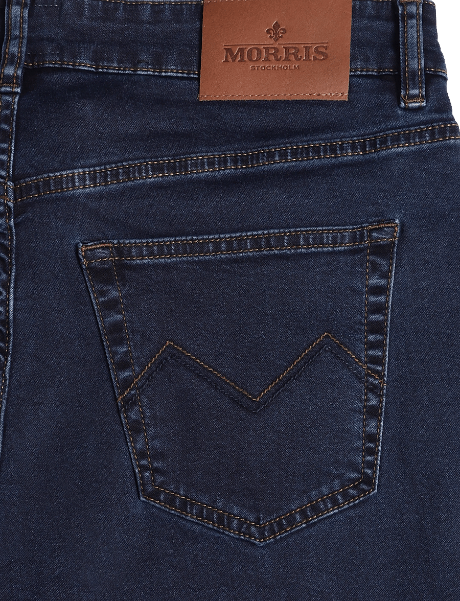 Morris - Steve Satin Jeans - regular jeans - rinse wash - 4