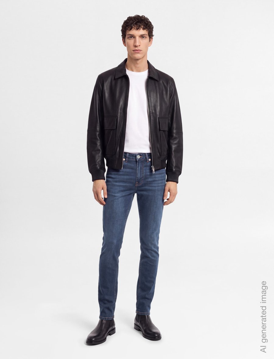 Morris - Steve Satin Jeans - slim jeans - one year wash - 0