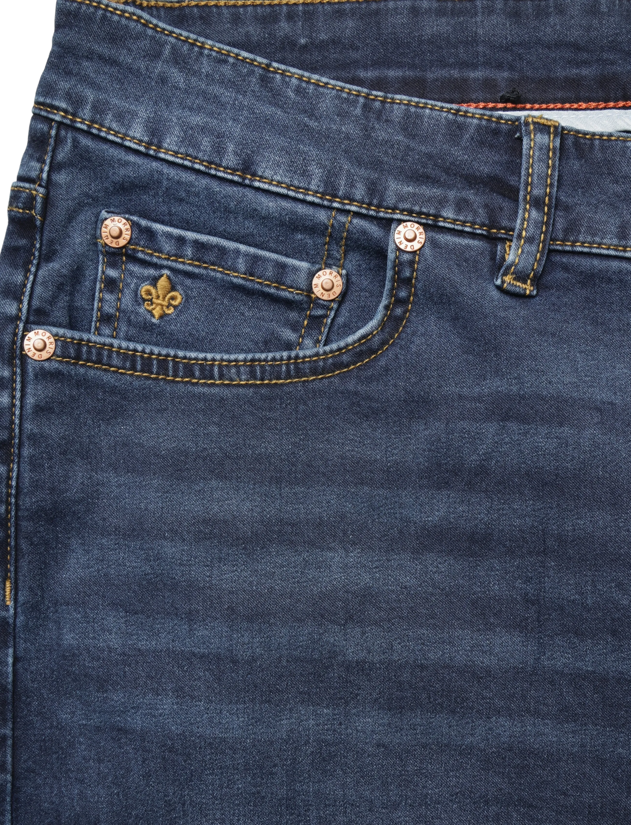 Morris - Steve Satin Jeans - one year wash - 2