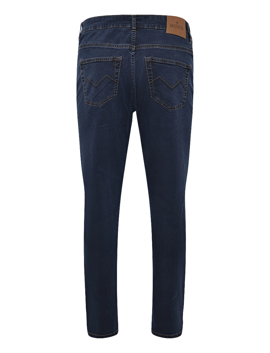 Morris - Steve Satin Jeans - slim jeans - rinse wash - 1
