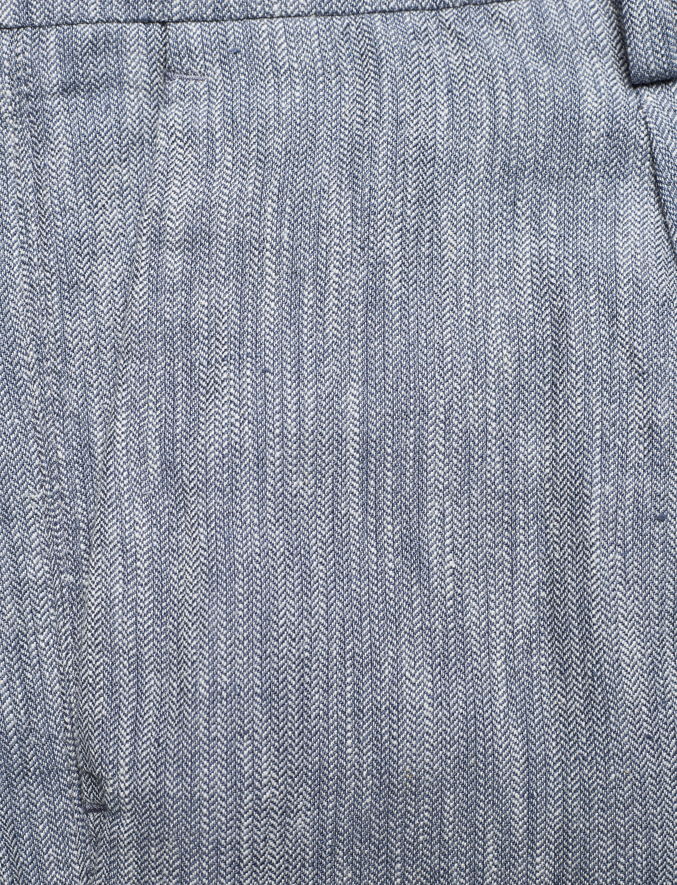 Morris - Marlow Linen Shorts - blue - 2