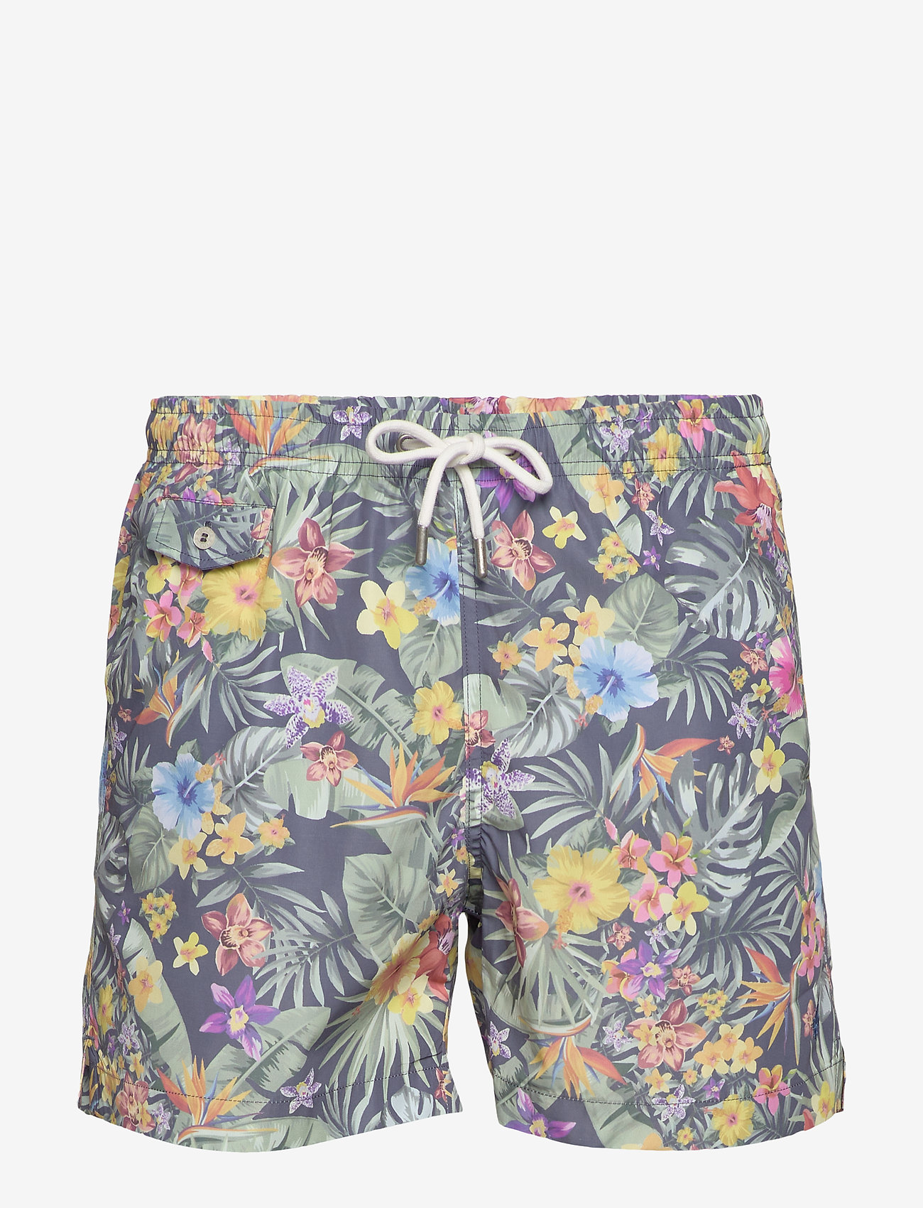 Tropical Bathing Trunks - BLUE