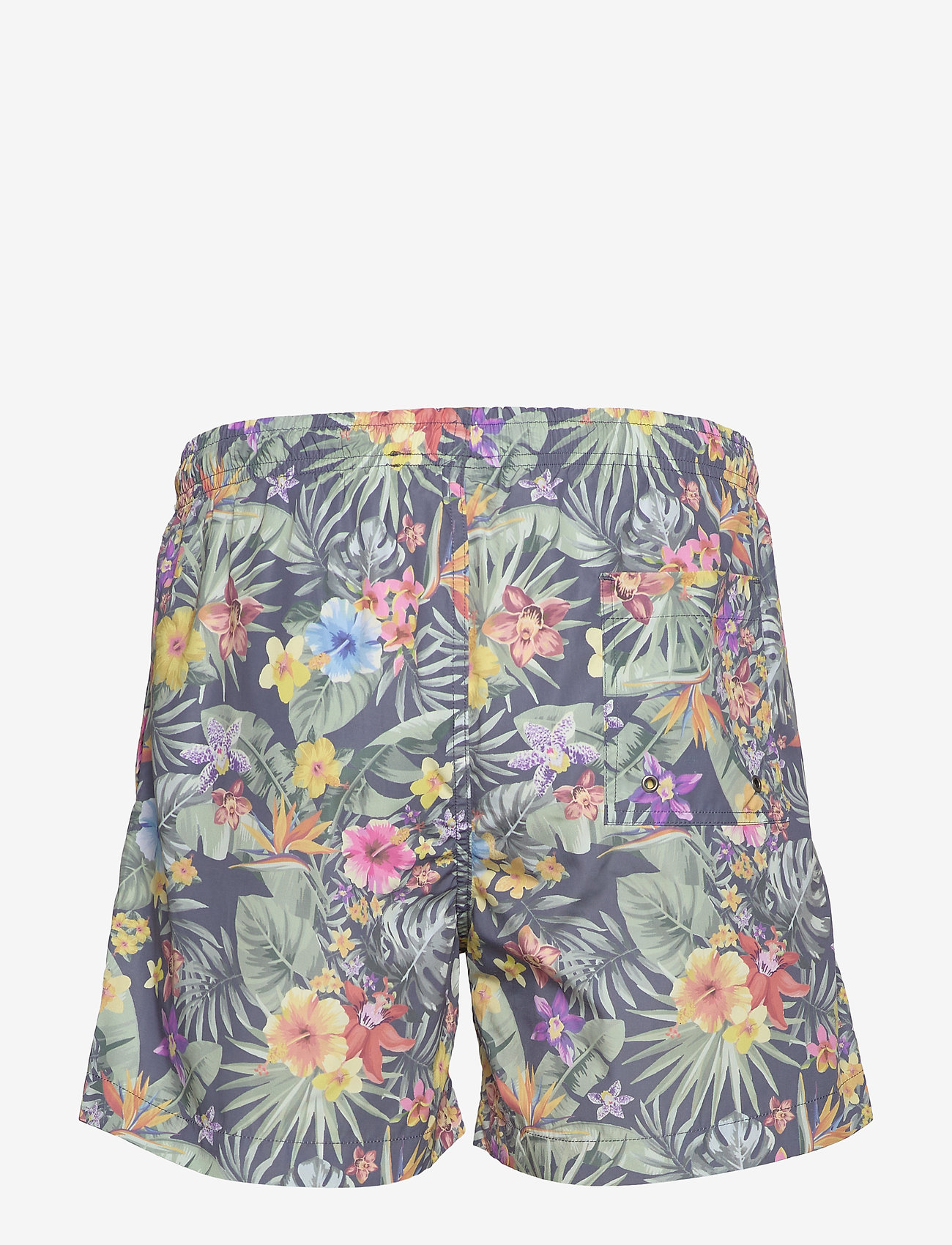 Morris - Tropical Bathing Trunks - blue - 1