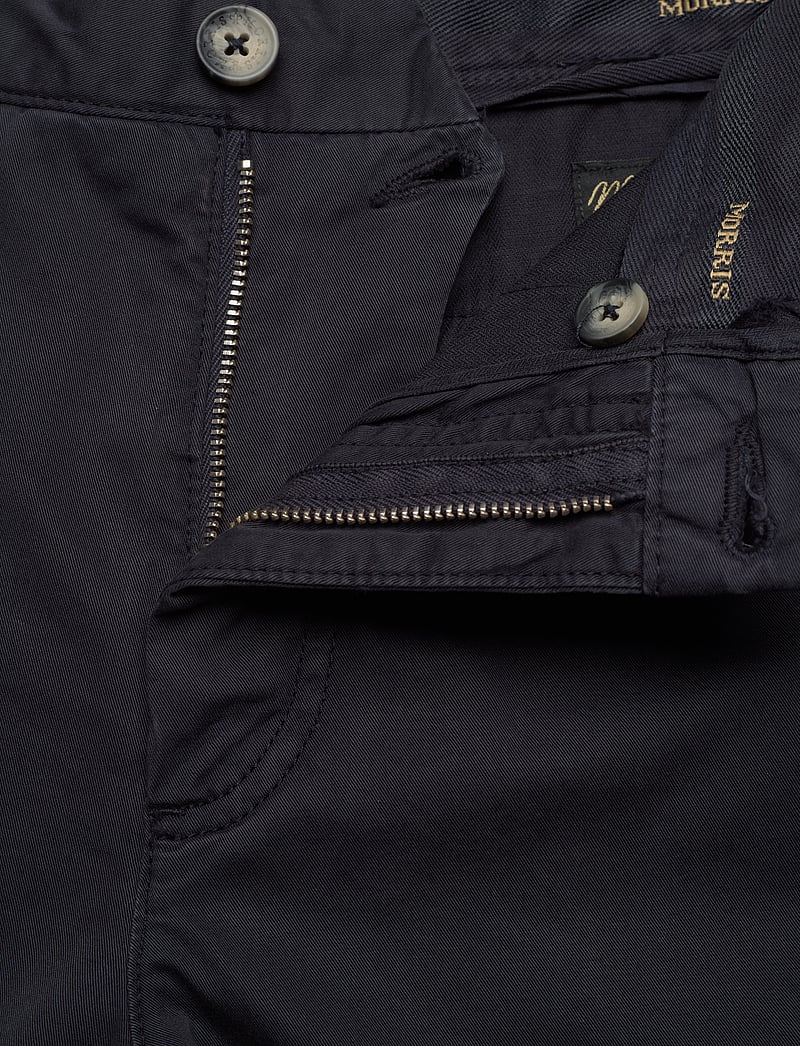 Morris - Lt Twill Chino Shorts - chinos shorts - blue - 3