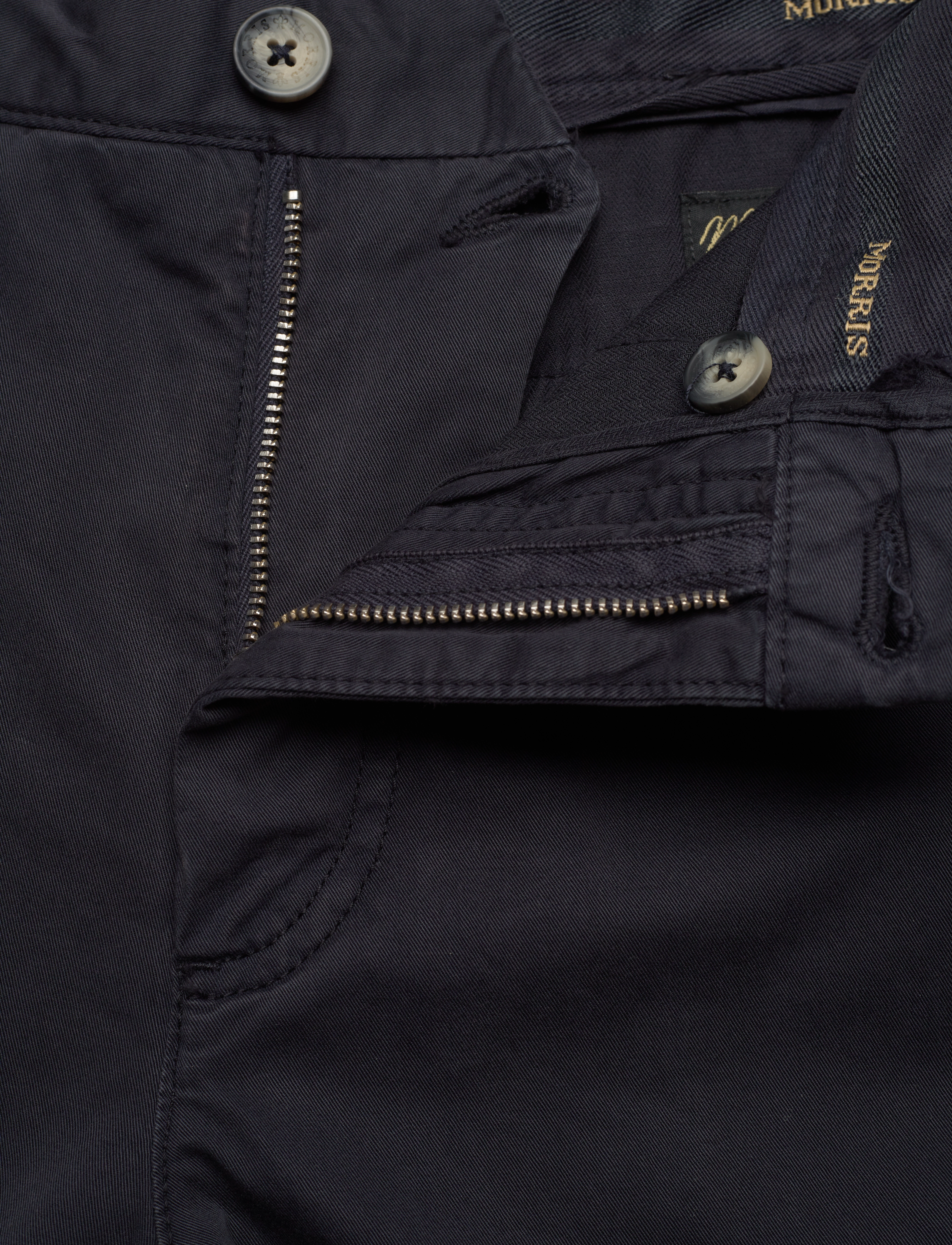 Morris - Lt Twill Chino Shorts - chino lühikesed püksid - blue - 3