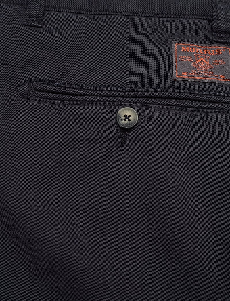 Morris - Lt Twill Chino Shorts - chinos shorts - blue - 4