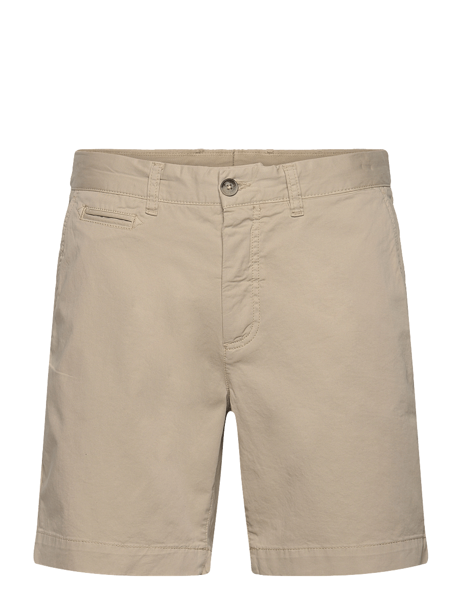 Morris - Lt Twill Chino Shorts - „chino“ stiliaus šortai - khaki - 0