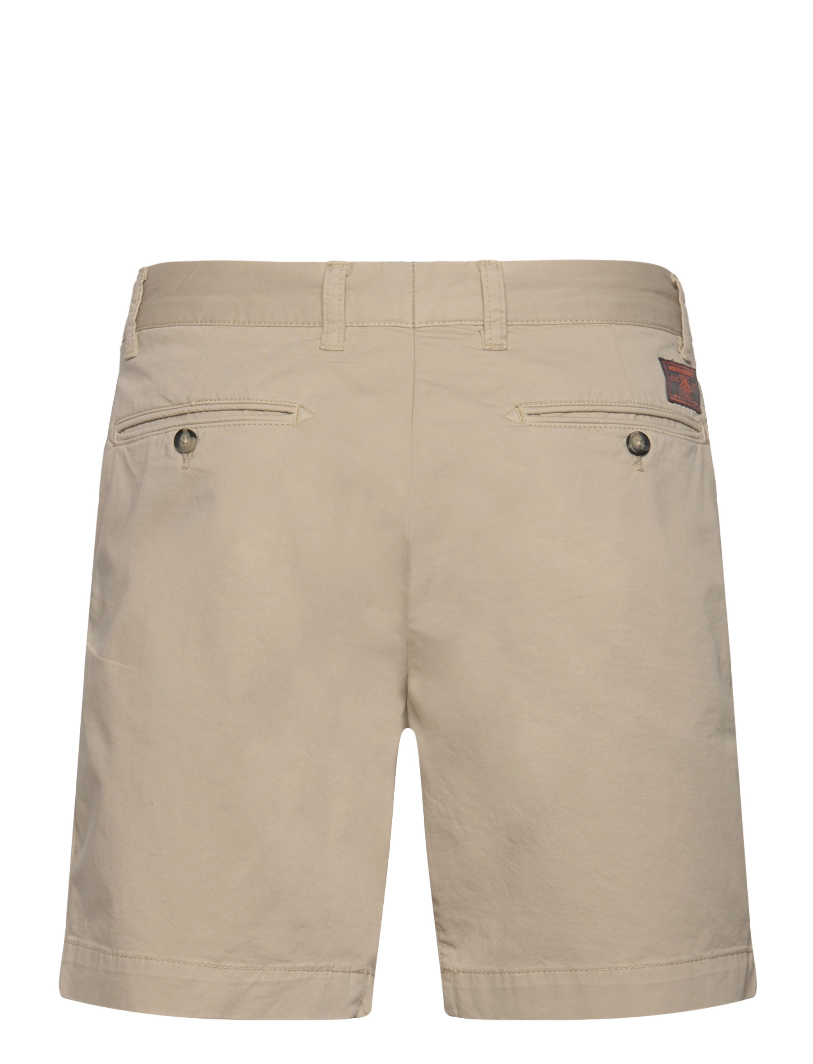 Morris - Lt Twill Chino Shorts - „chino“ stiliaus šortai - khaki - 1