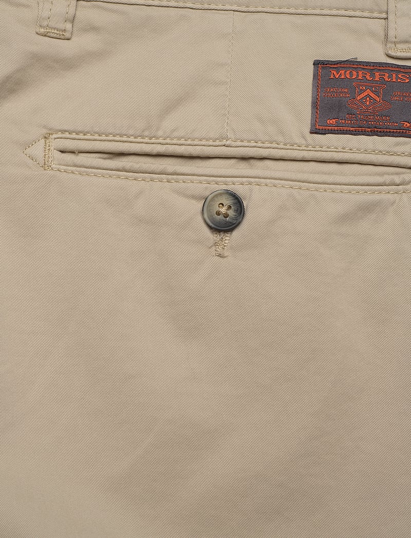 Morris - Lt Twill Chino Shorts - chinos shorts - khaki - 4