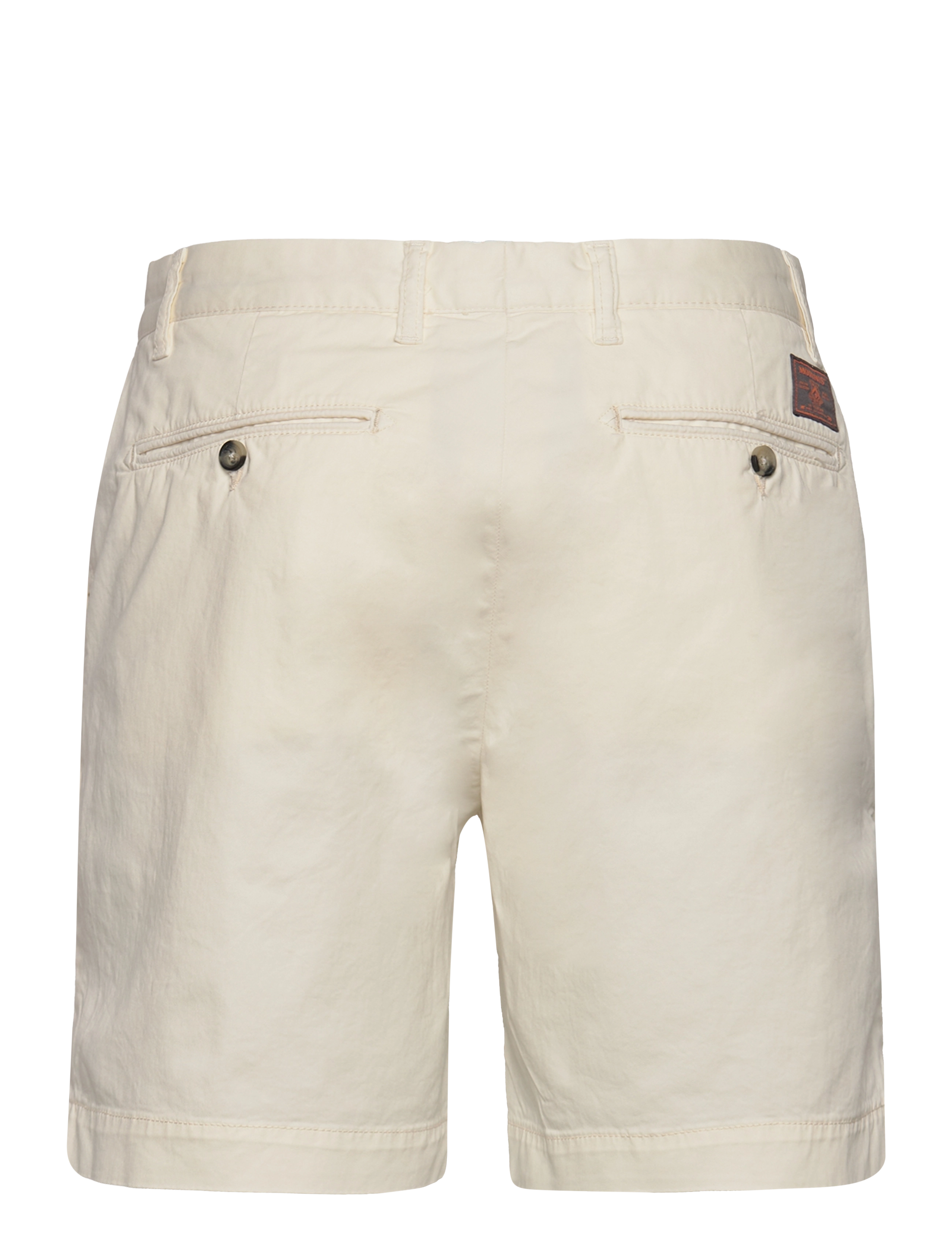 Morris - Lt Twill Chino Shorts - chinos shorts - off white - 1