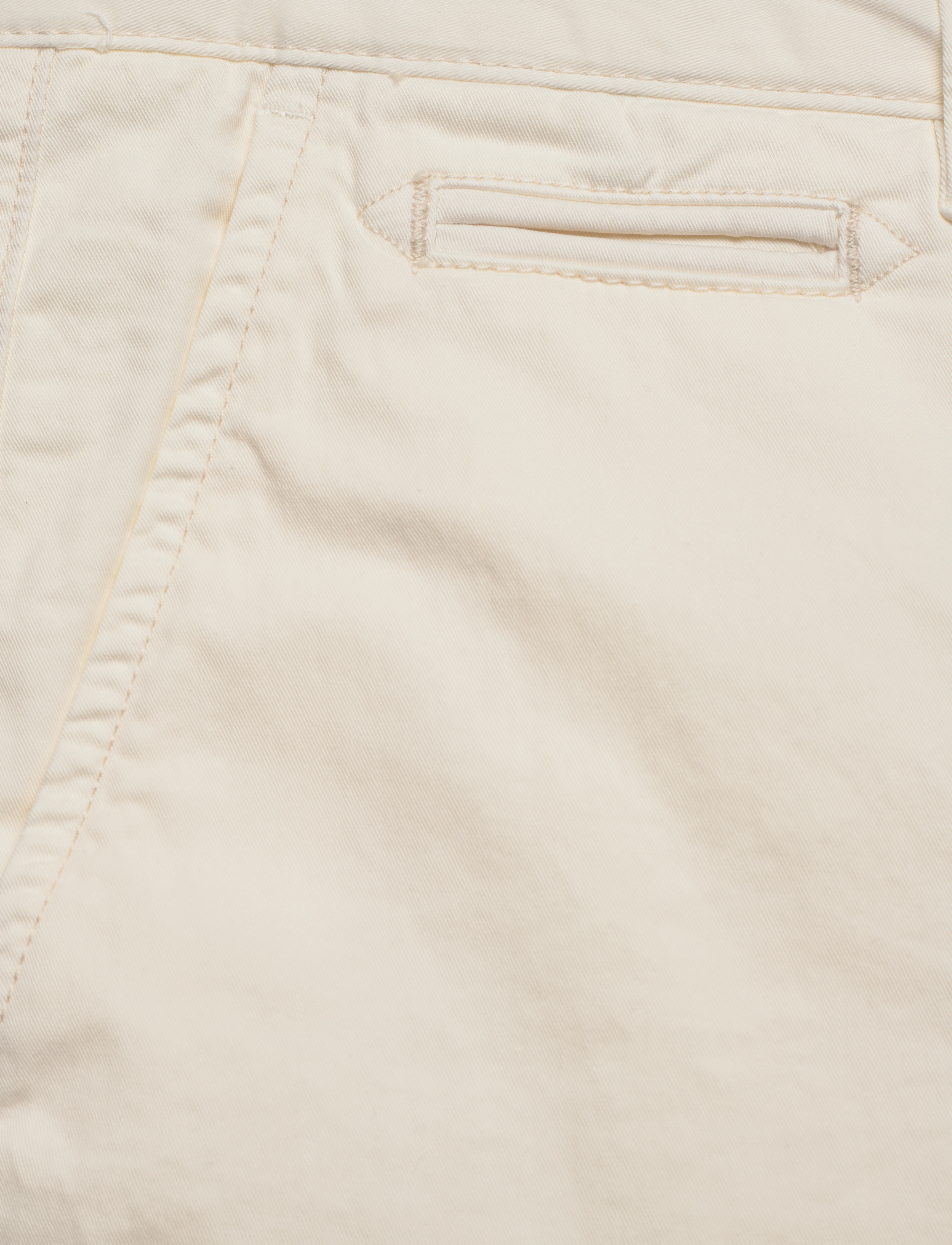 Morris - Lt Twill Chino Shorts - chinos shorts - off white - 2