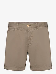 Morris - Lt Twill Chino Shorts - chinos shorts - olive - 0