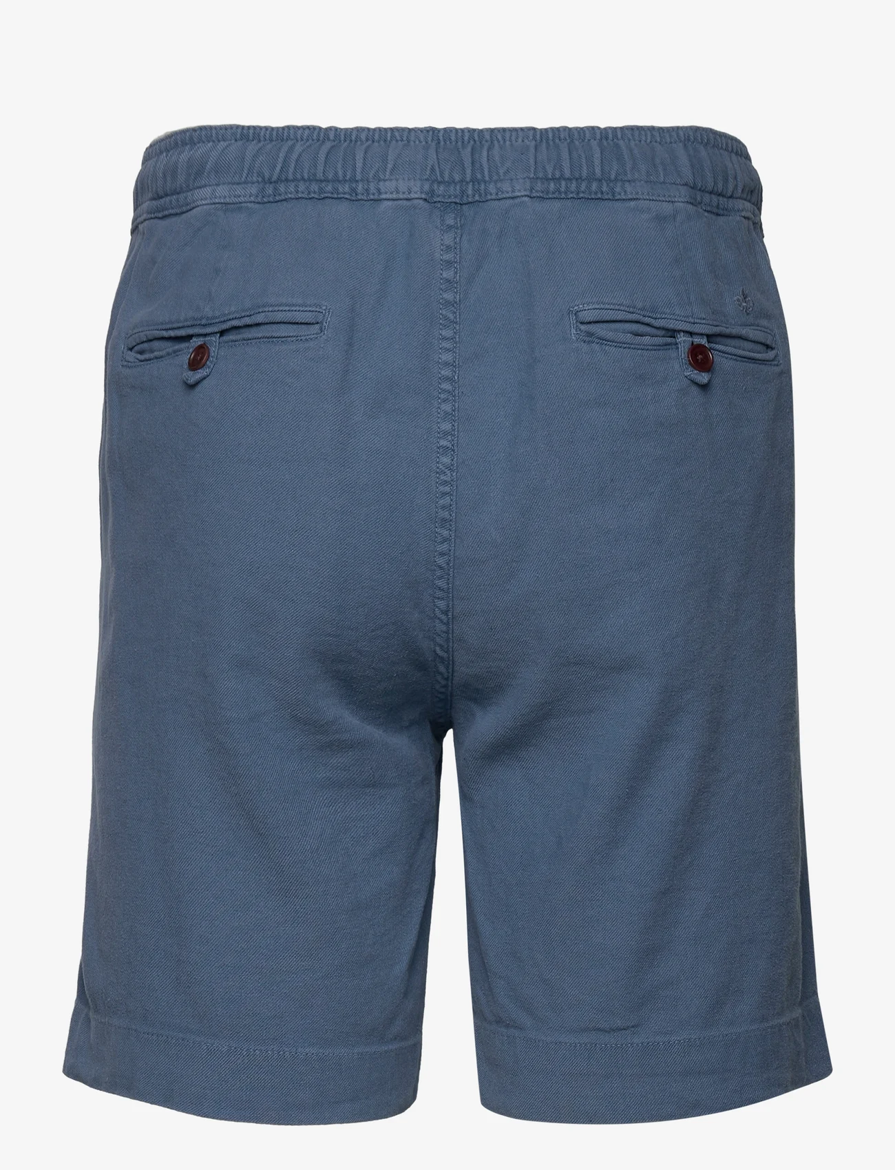 Morris - Winward Linen  Shorts - chino shorts - blue - 1