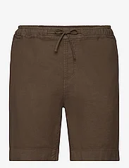 Morris - Winward Linen  Shorts - chino shorts - brown - 0