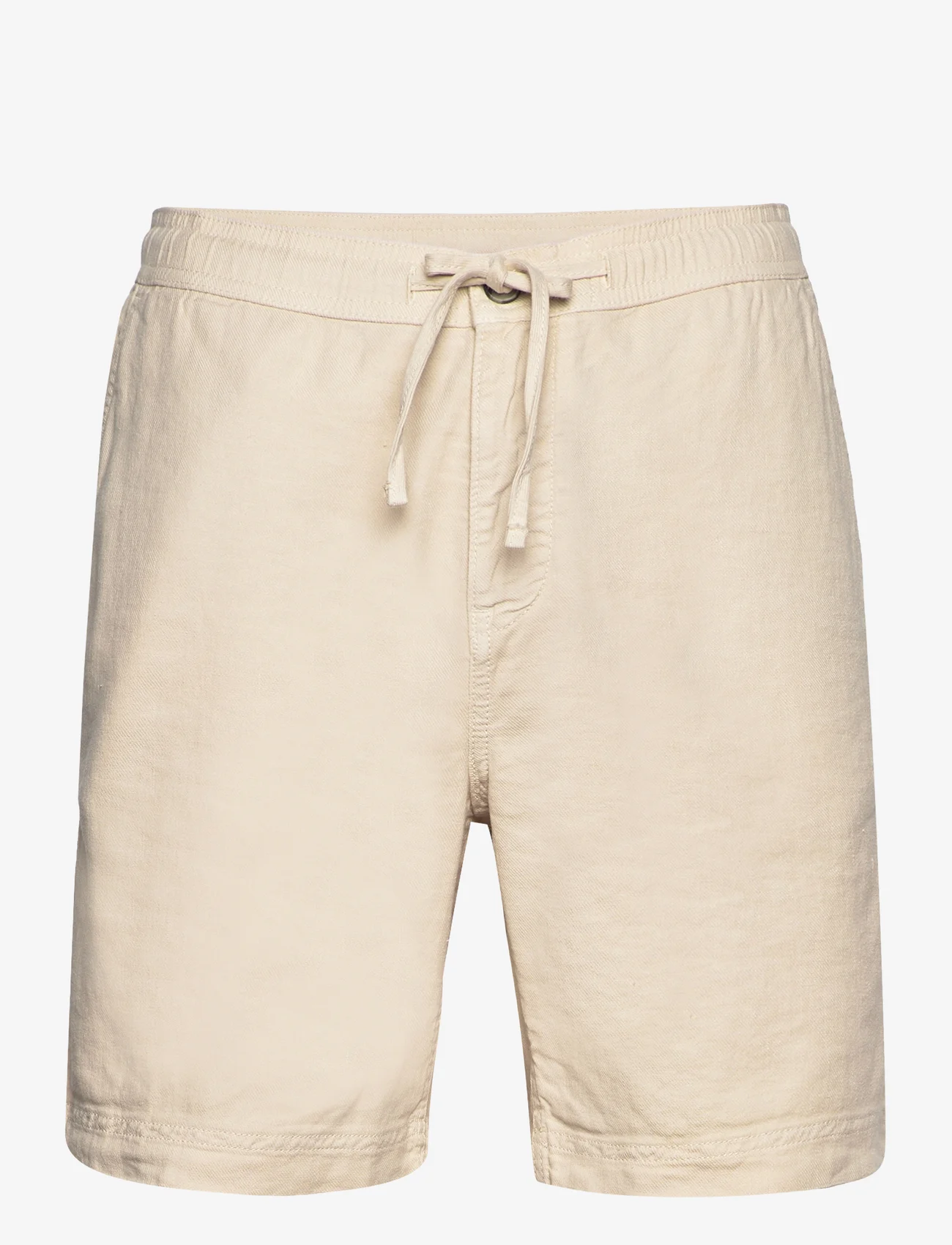 Morris - Fenix Linen Shorts - linnen shorts - off white - 0