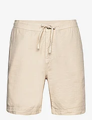 Morris - Fenix Linen Shorts - linneshorts - off white - 0