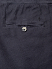 Morris - Fenix Linen Shorts - hørshorts - old blue - 4