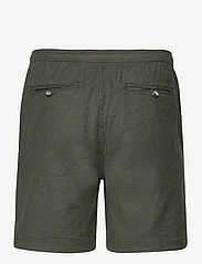 Morris - Fenix Linen Shorts - szorty lniane - olive - 1