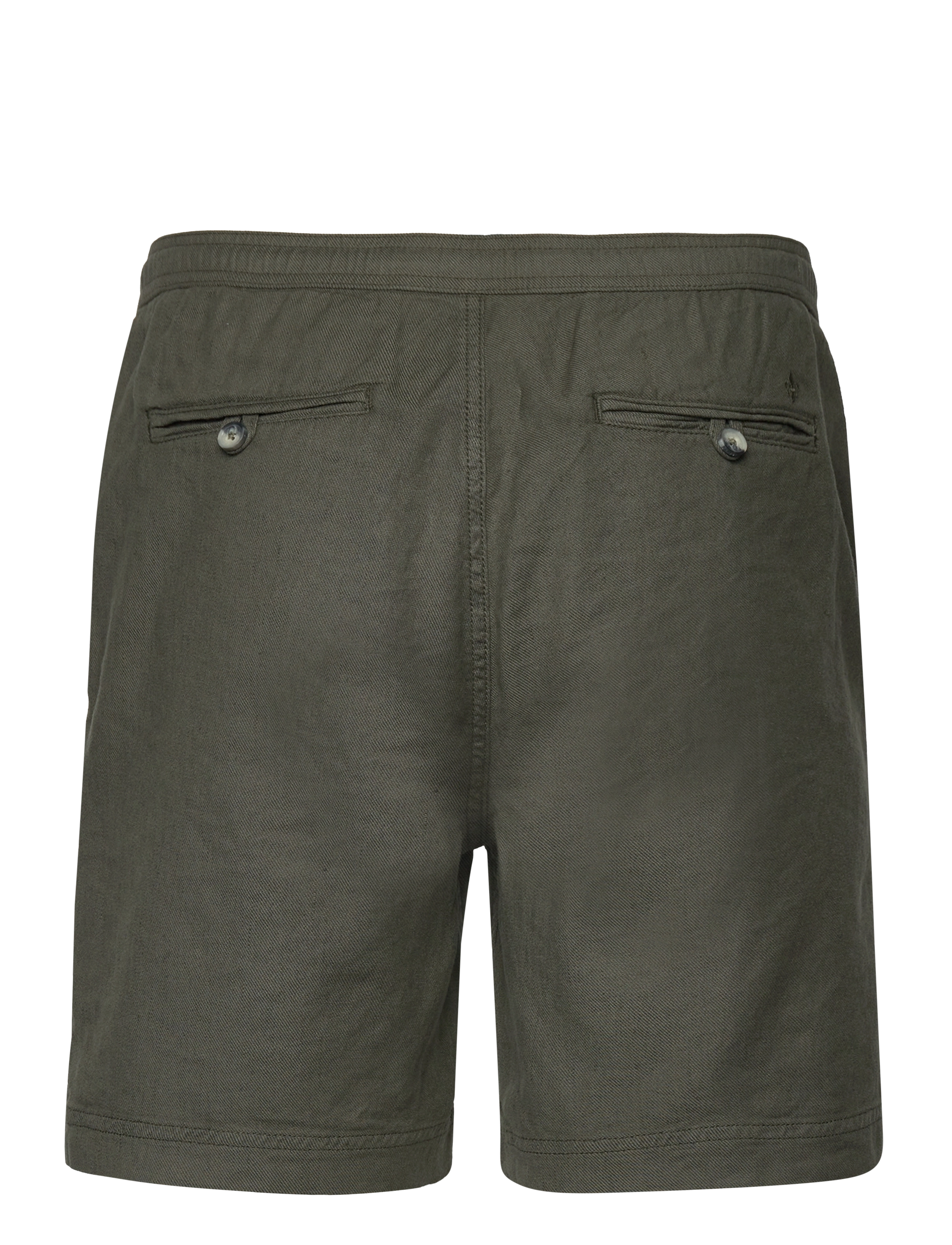 Morris - Fenix Linen Shorts - olive - 1