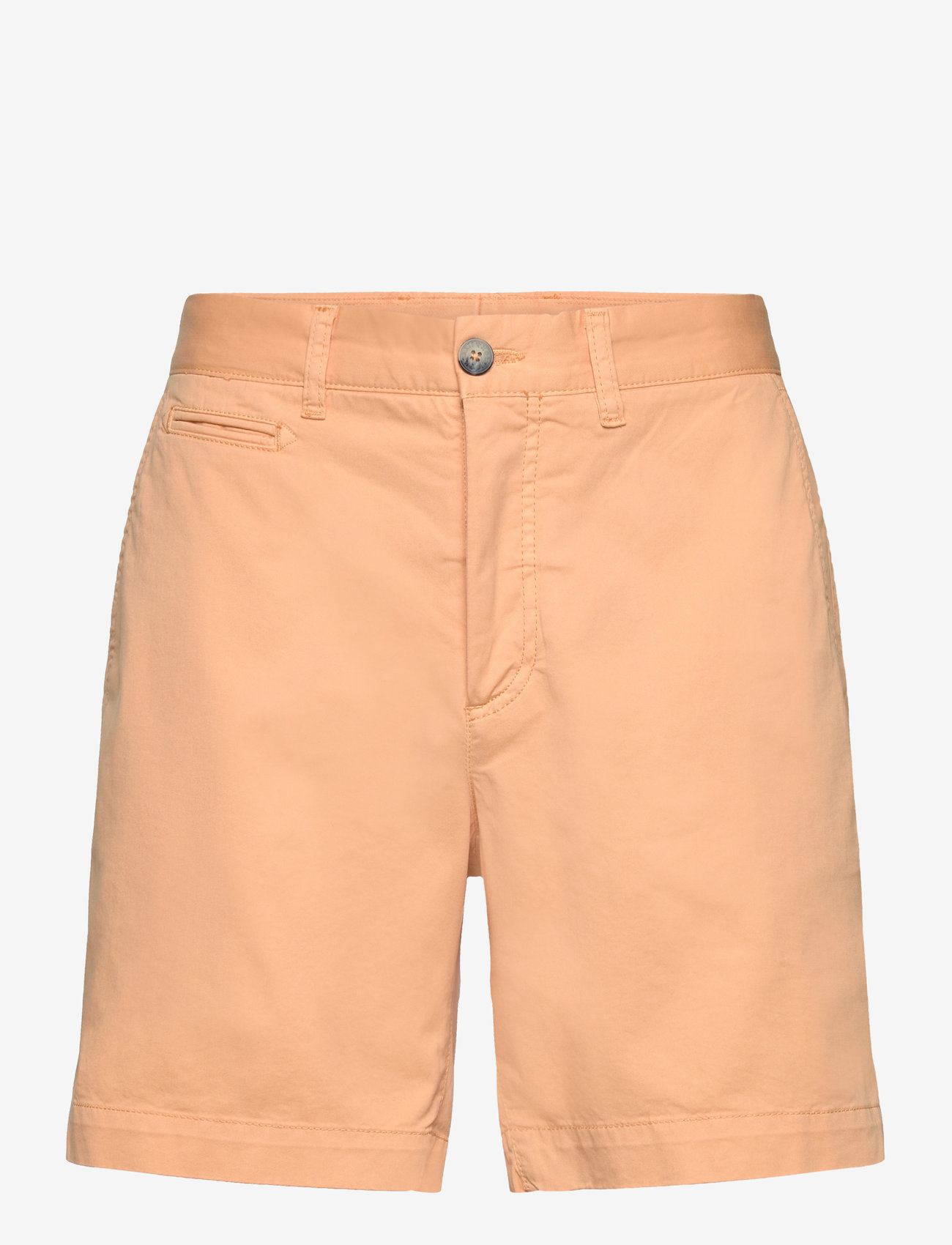 Morris - Lt Twill Chino Shorts - orange - 0