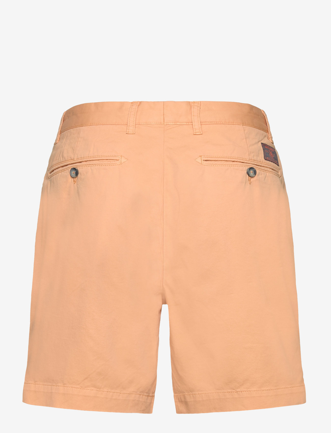 Morris - Lt Twill Chino Shorts - orange - 1