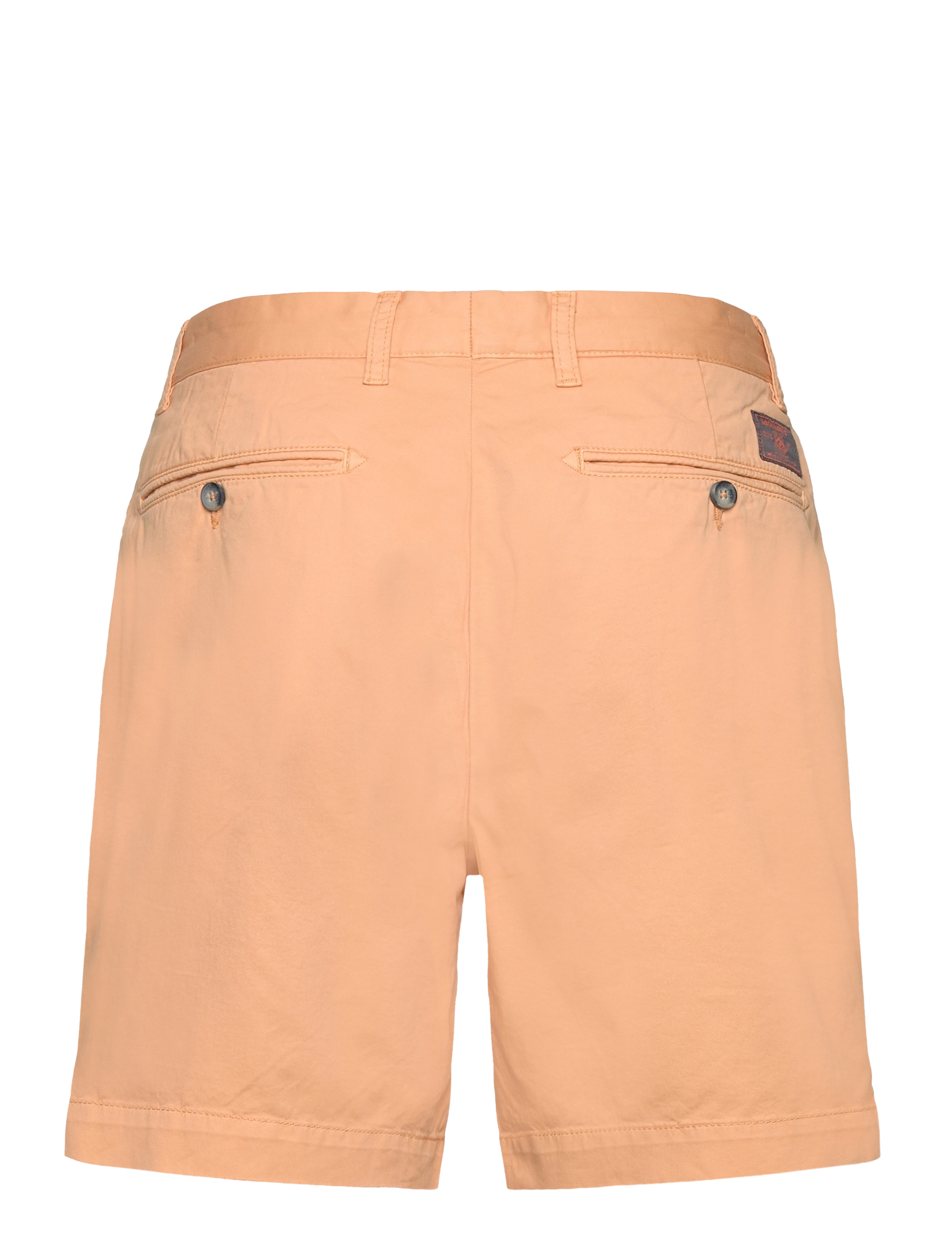 Morris - Lt Twill Chino Shorts - orange - 1