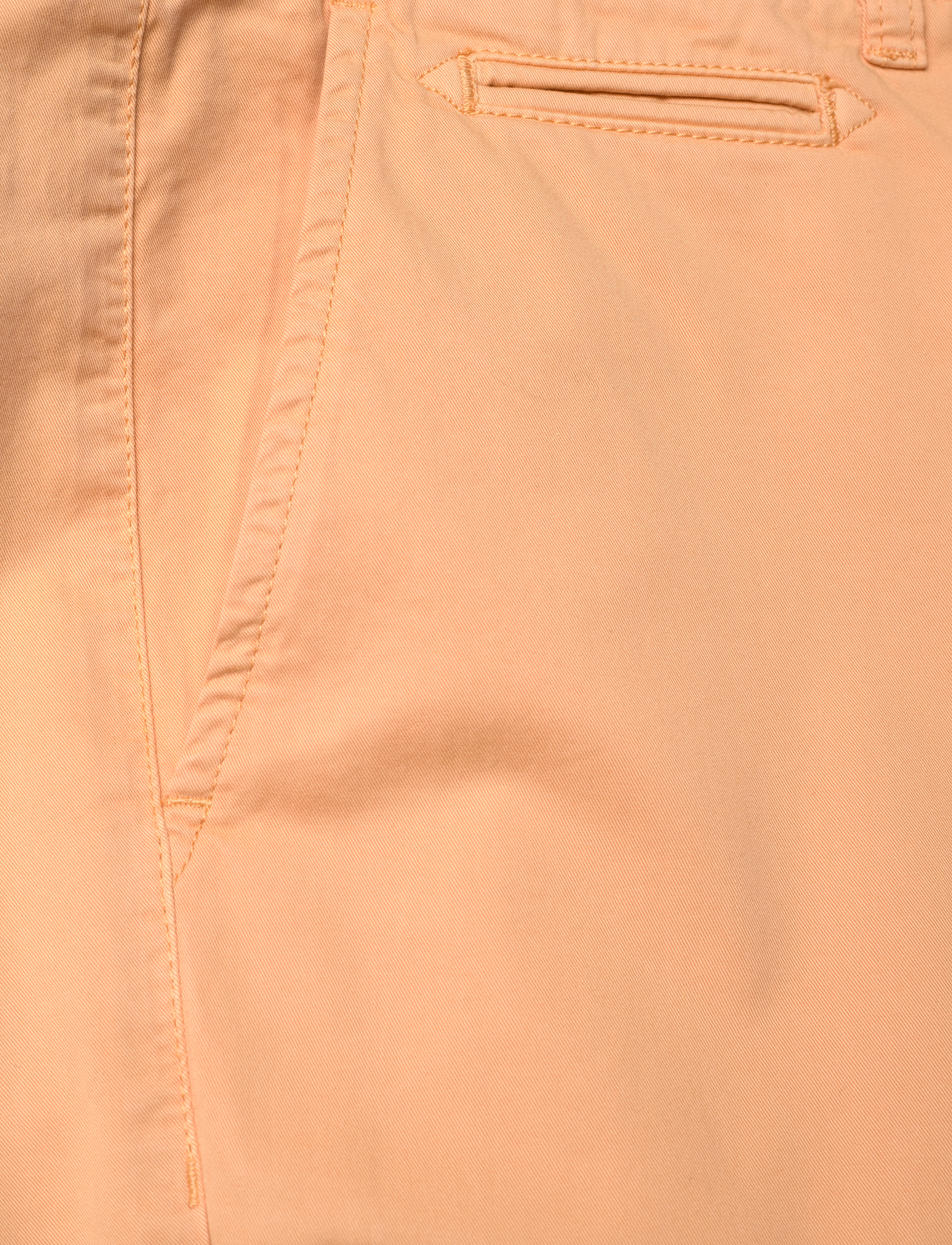 Morris - Lt Twill Chino Shorts - orange - 2