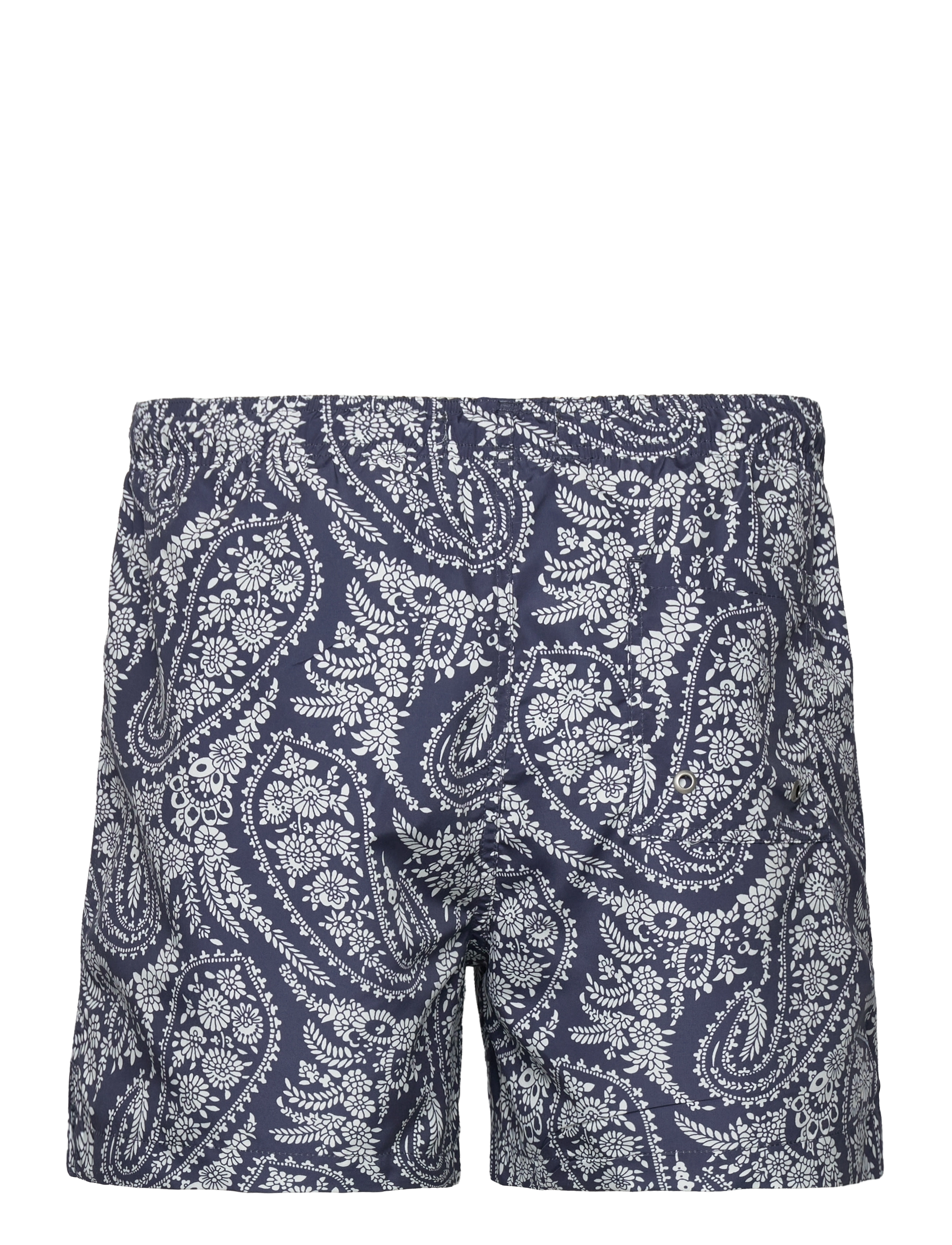 Morris - Paisley Bathing Trunks - blue - 1