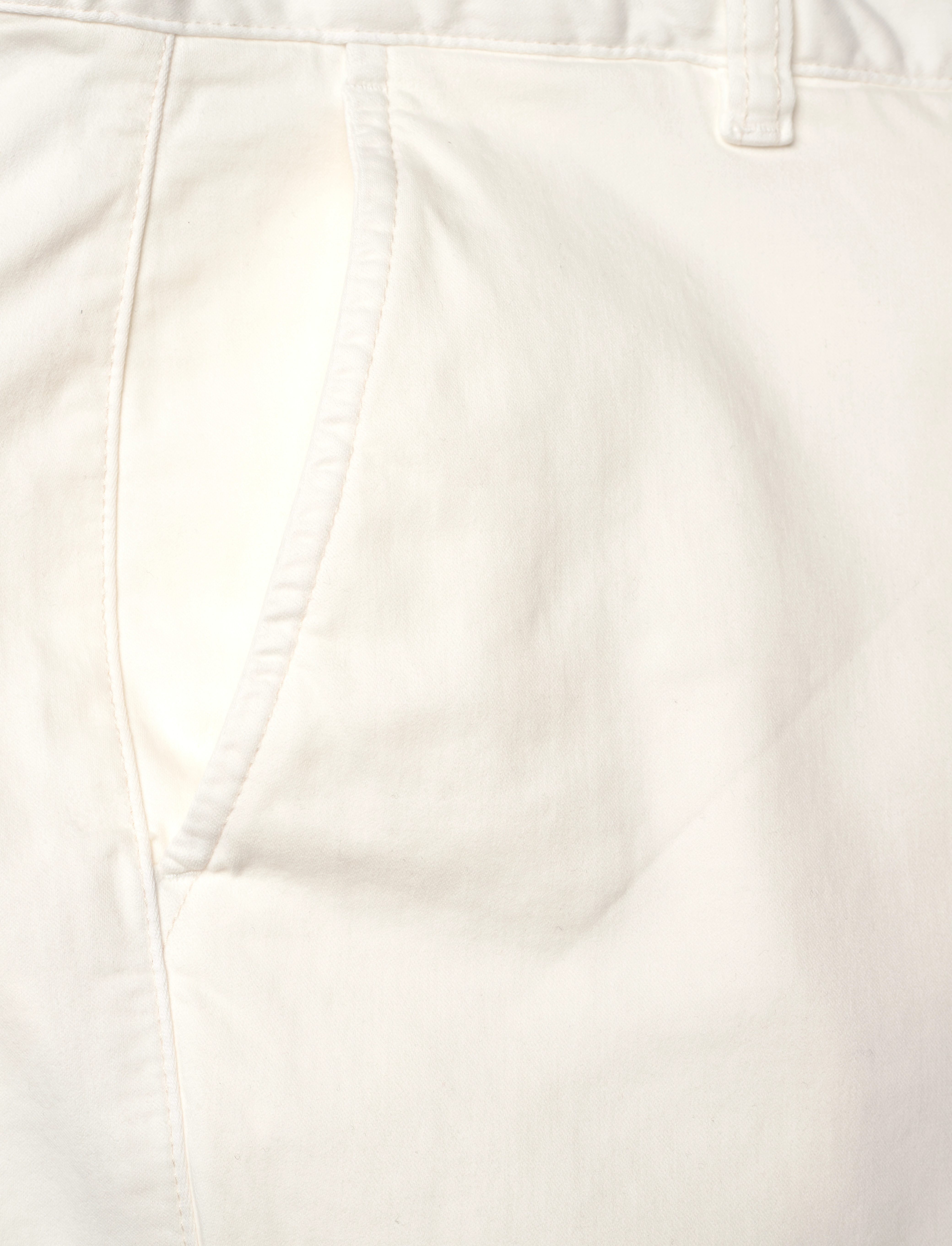 Morris - Jeffrey Brushed Shorts - chinos shorts - off white - 3