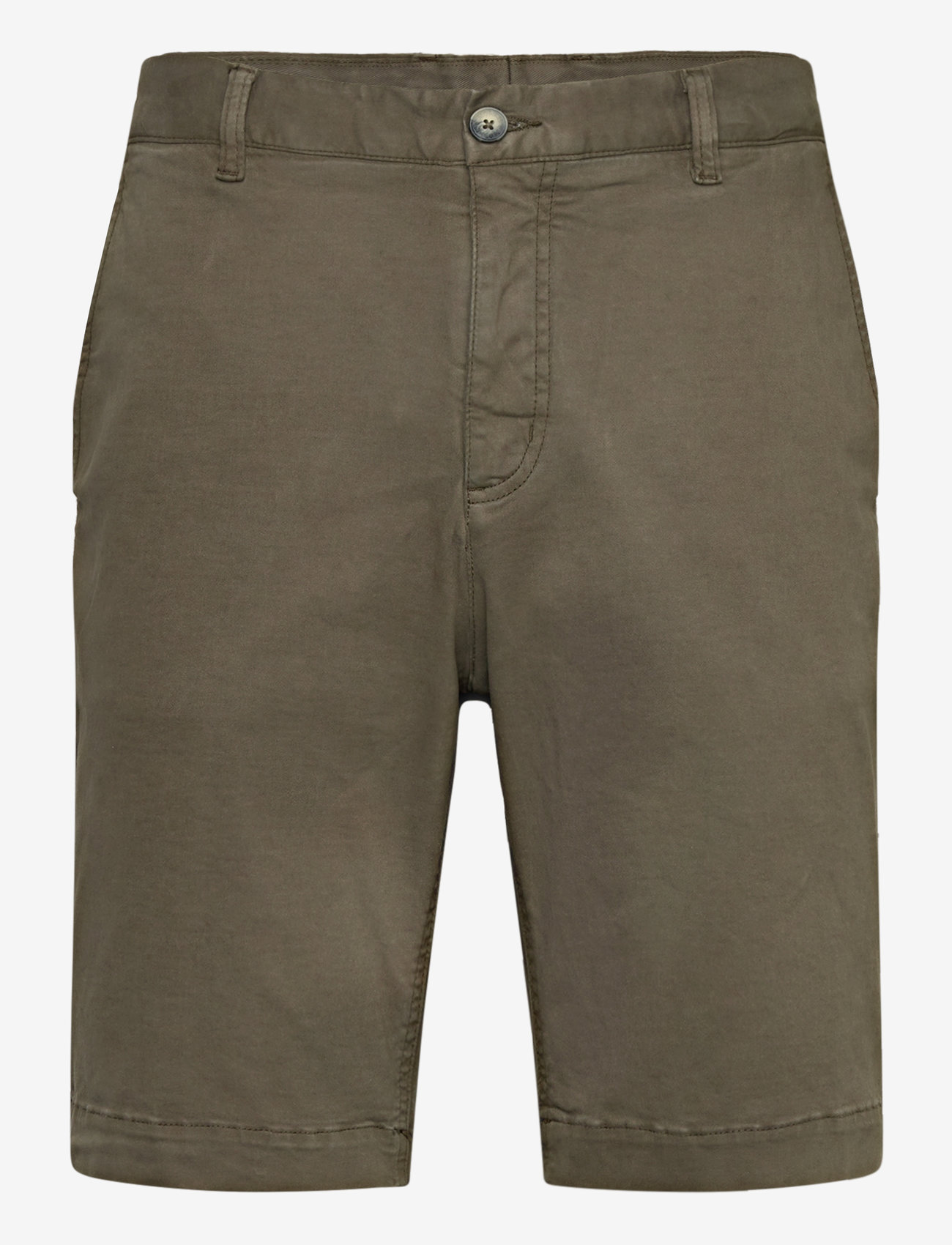 Morris - Jeffrey Brushed Shorts - olive - 0