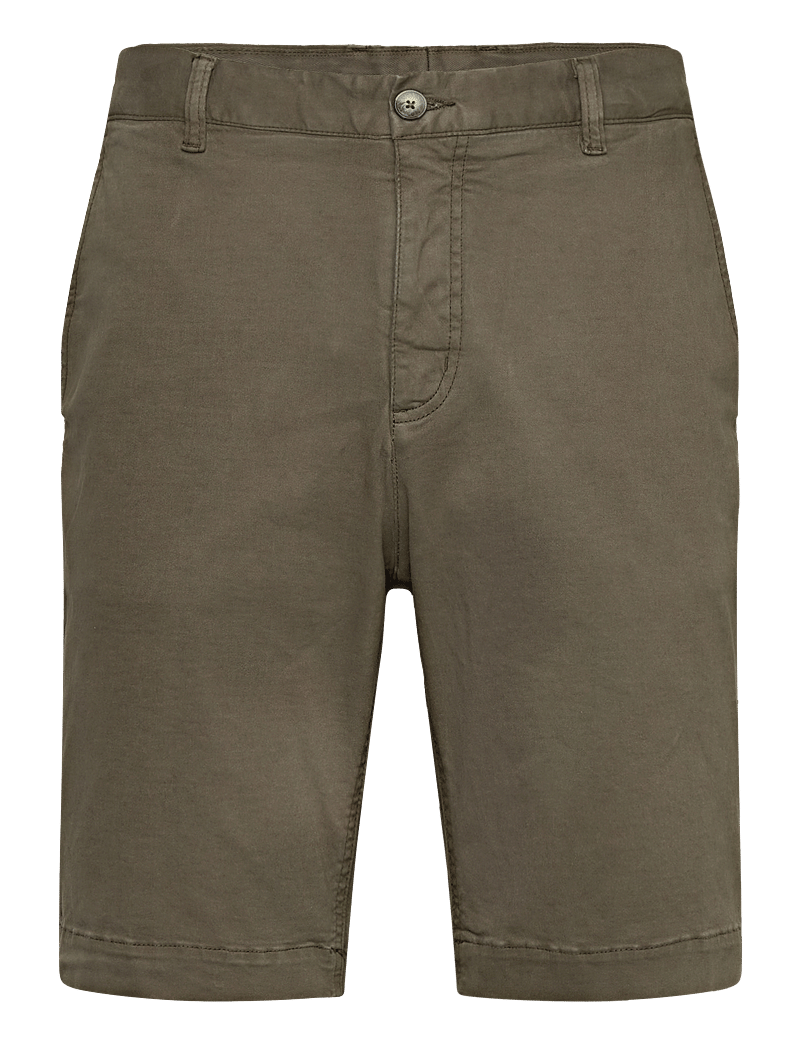Morris - Jeffrey Brushed Shorts - olive - 0