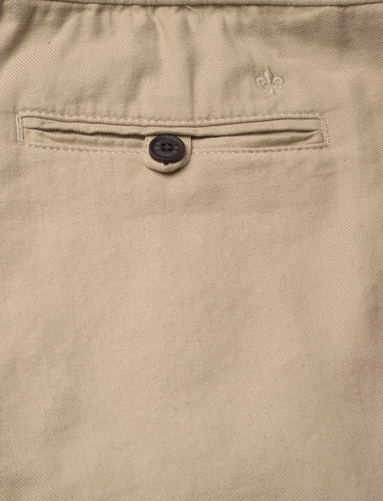 Morris - Fenix Linen Shorts - casual shorts - khaki - 4