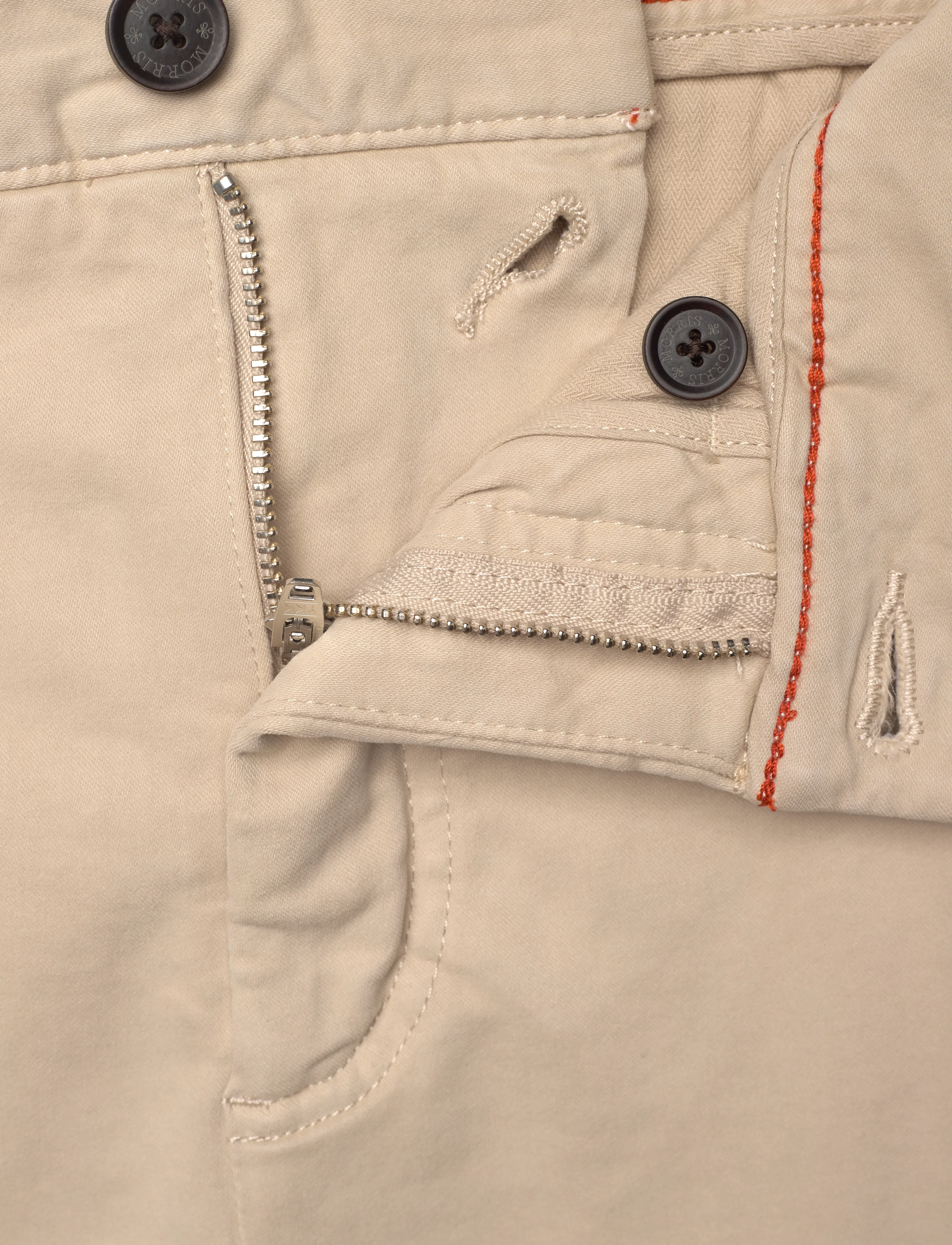 Morris - Jeffrey Chino Shorts - chinos shorts - khaki - 3