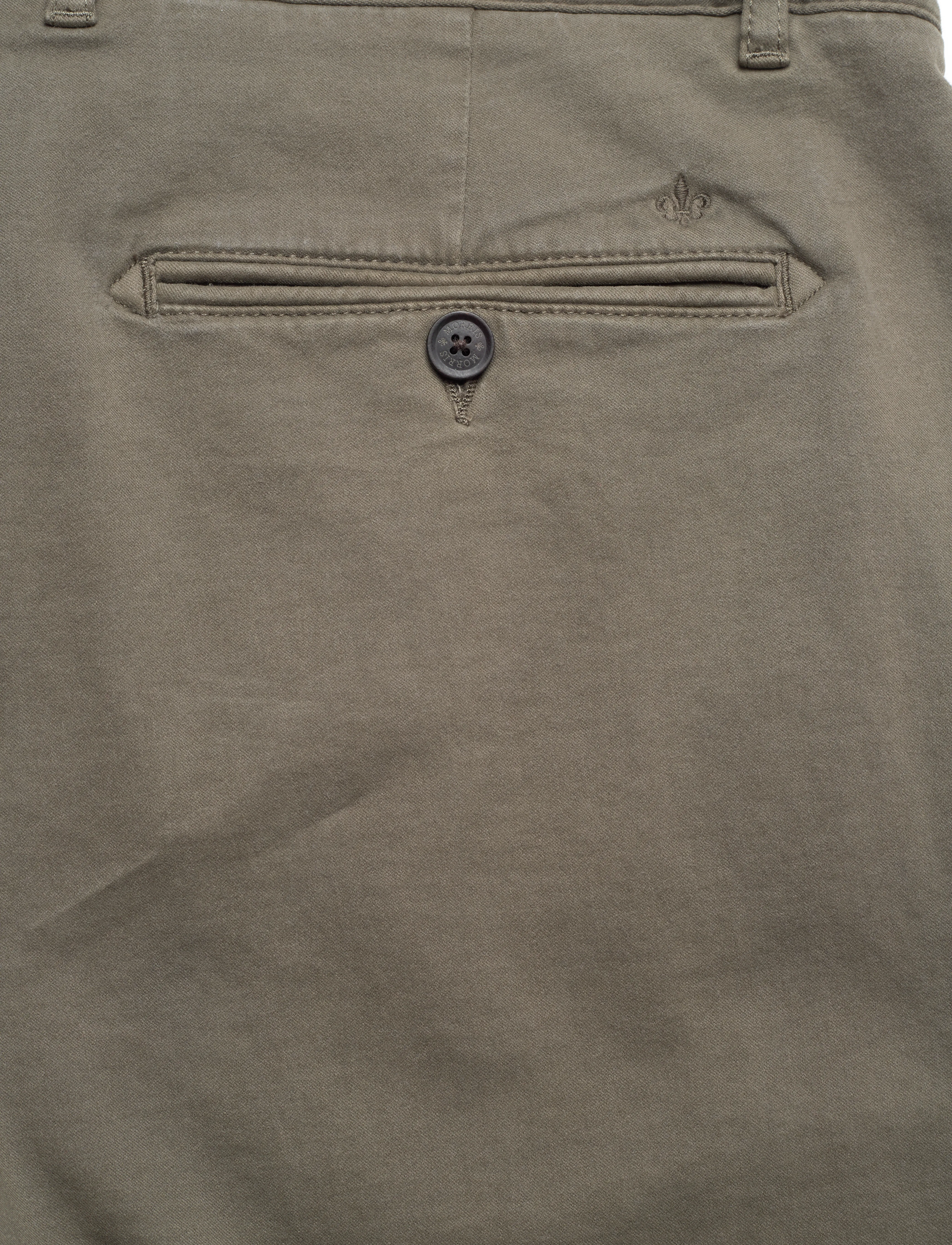 Morris - Jeffrey Chino Shorts - chinos shorts - olive - 4