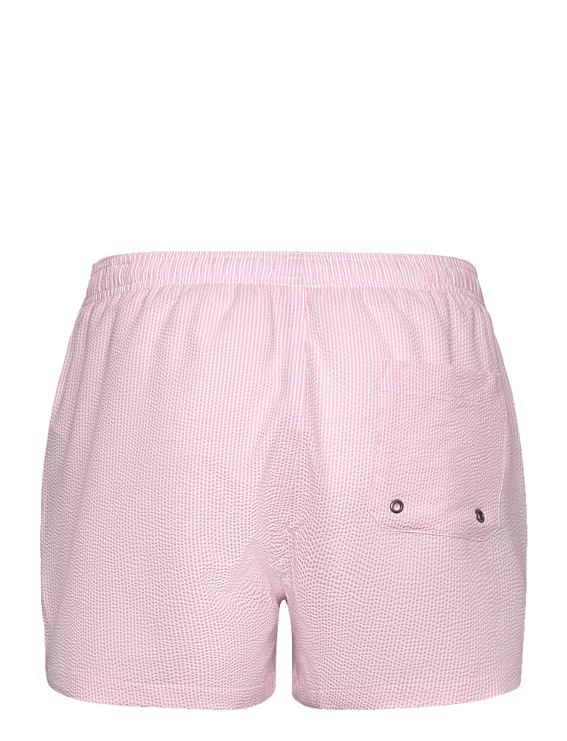 Morris - Morris Seersucker Bathing Trunks - badehose - pink - 1