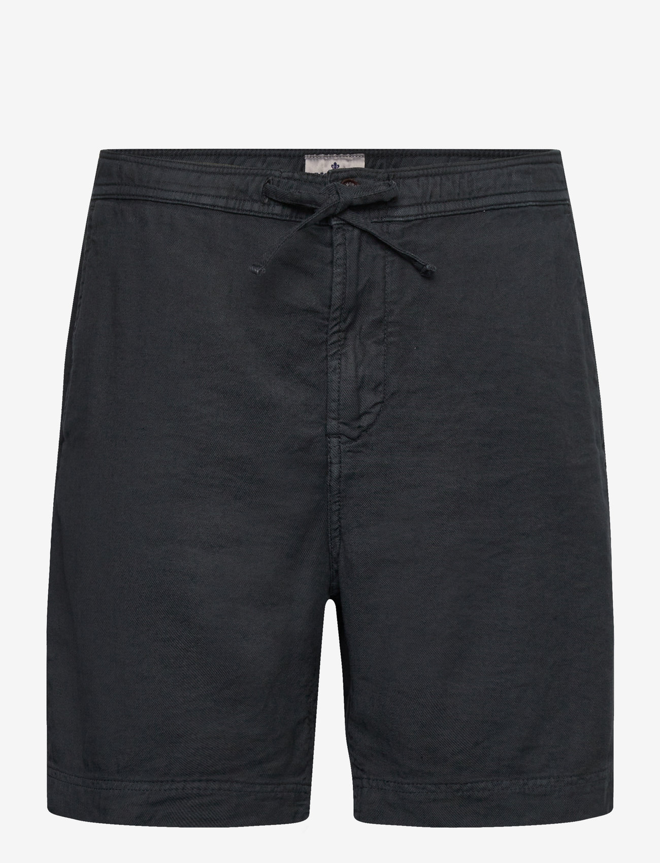 Morris - Fenix Linen Shorts - hørshorts - blue - 0