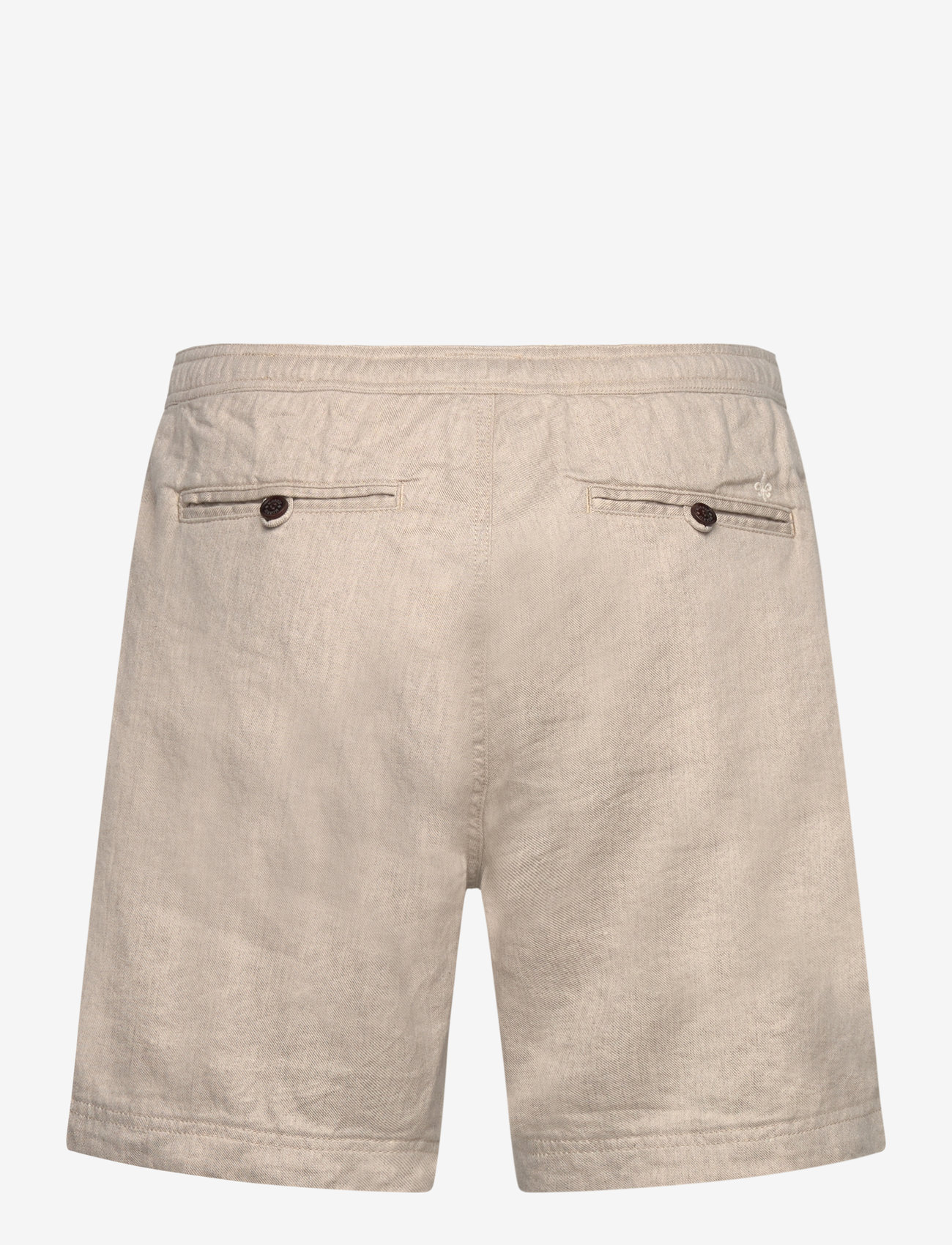 Morris - Fenix Linen Shorts - linshorts - off white - 1