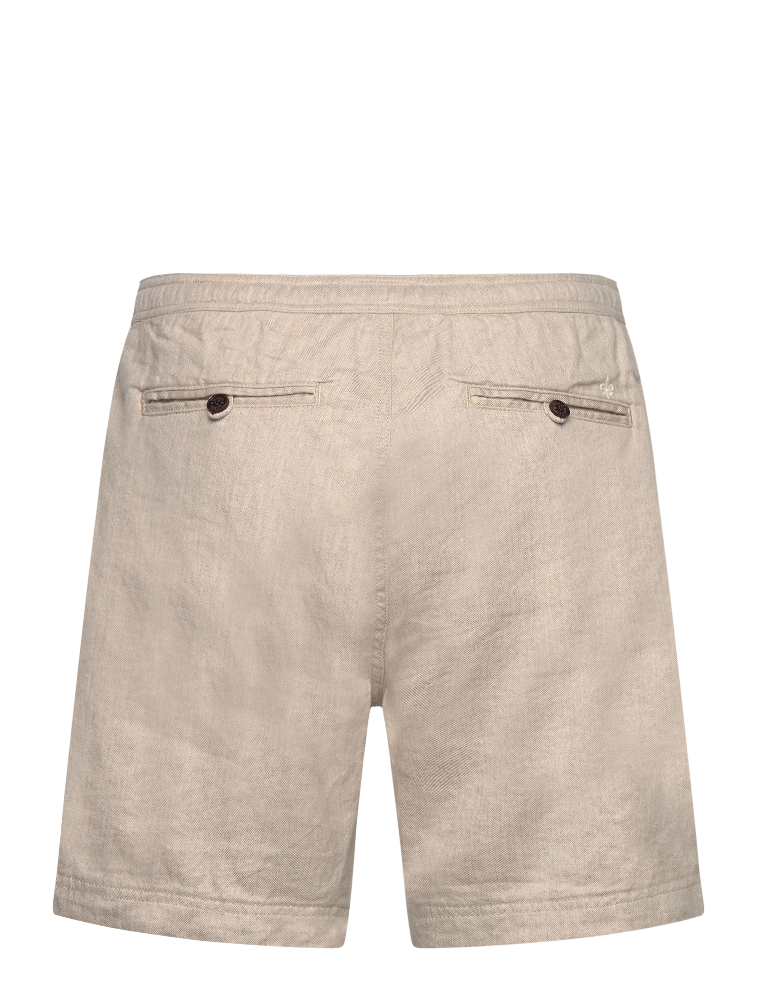 Morris - Fenix Linen Shorts - szorty lniane - off white - 1