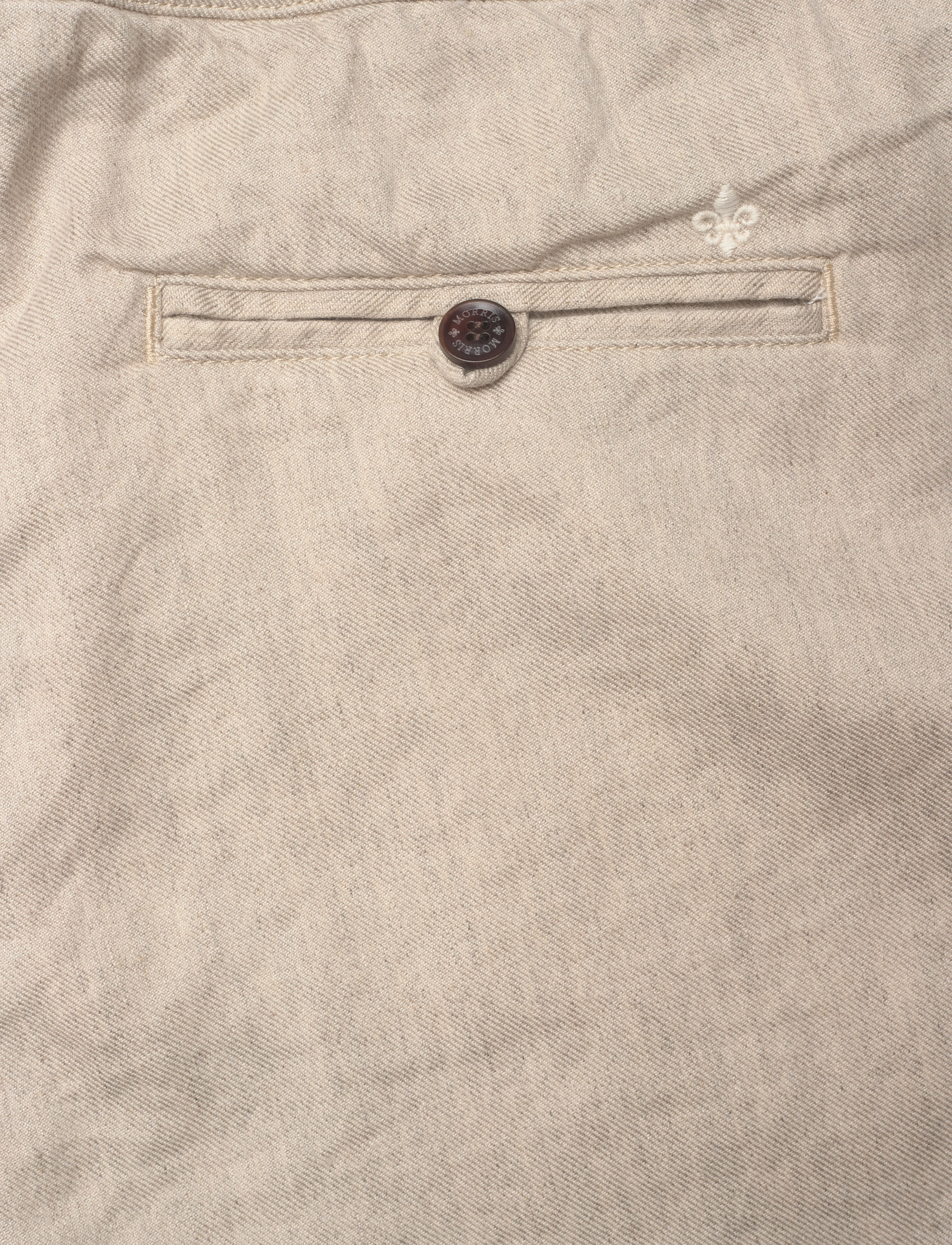 Morris - Fenix Linen Shorts - szorty lniane - off white - 4