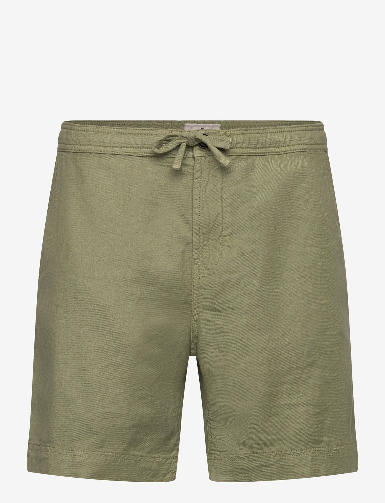 Morris - Fenix Linen Shorts - linneshorts - olive - 0