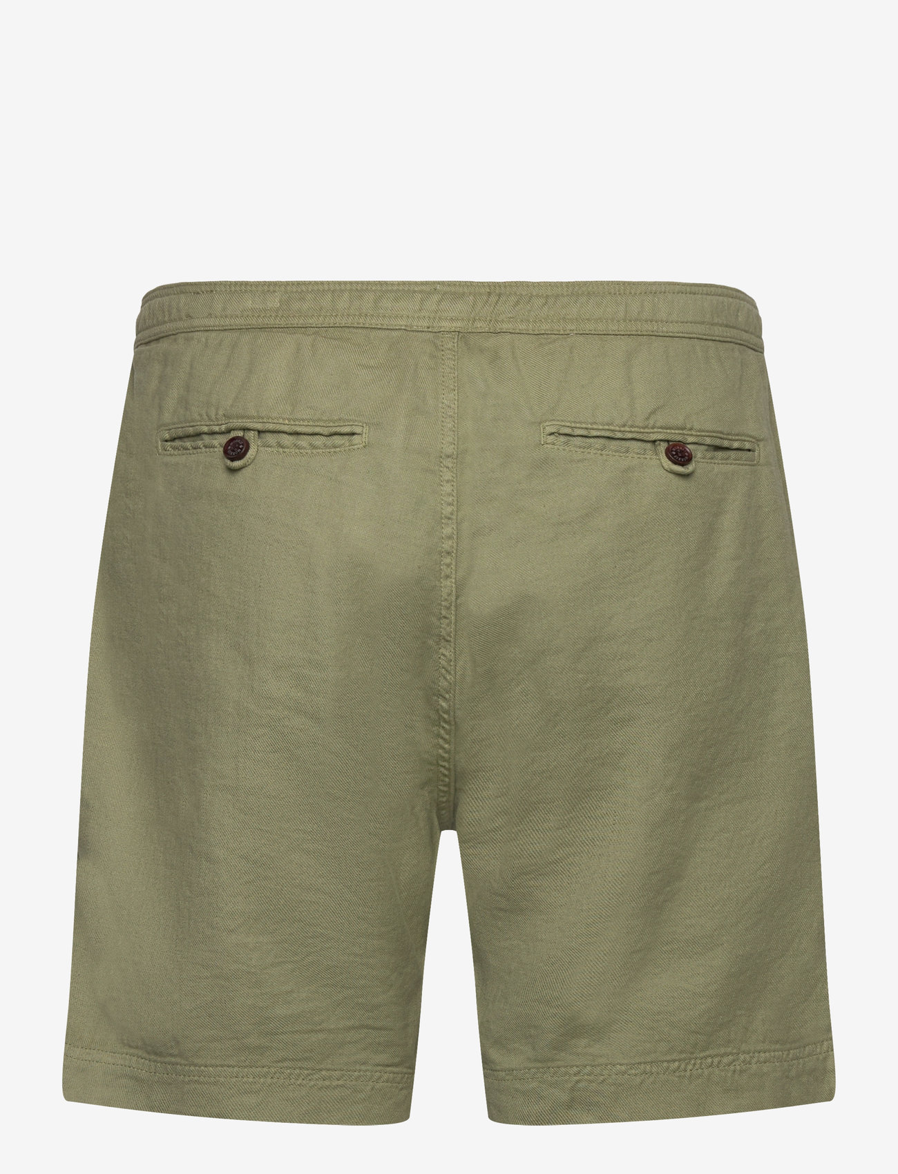 Morris - Fenix Linen Shorts - linneshorts - olive - 1